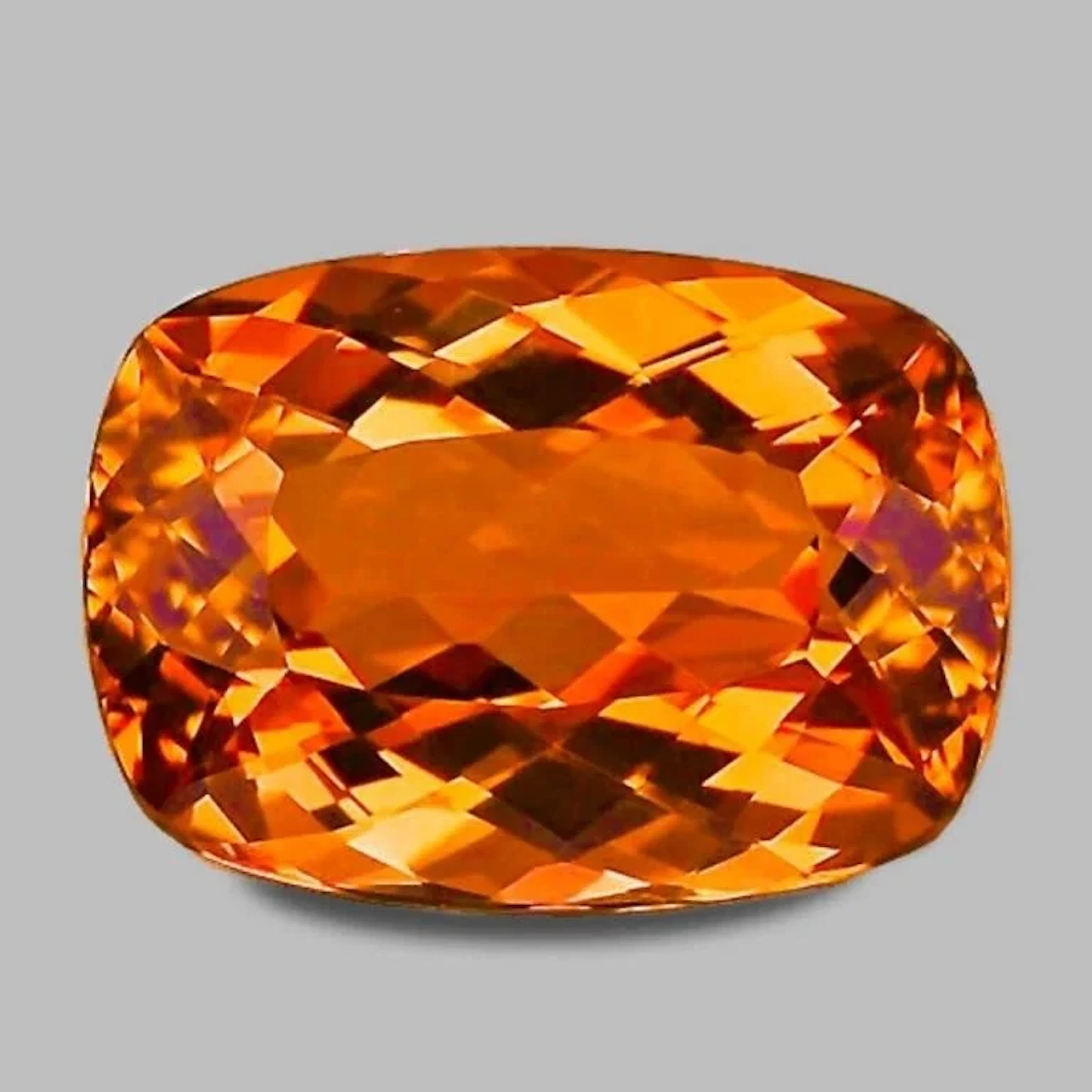 Natural Brazil Madeira Orange Citrine {Flawless-VV