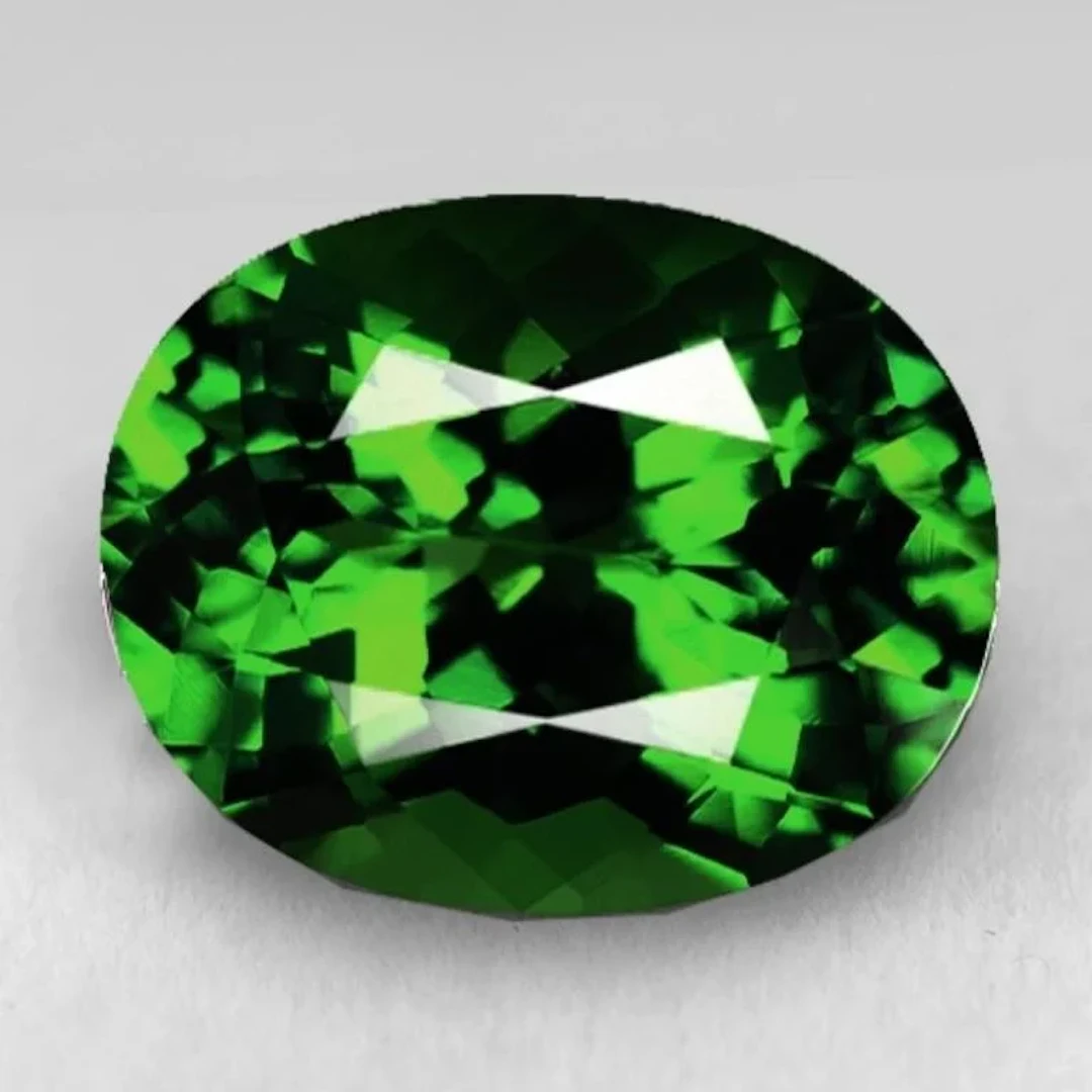 Natural Chrome Green Tourmaline {Flawless-VVS}