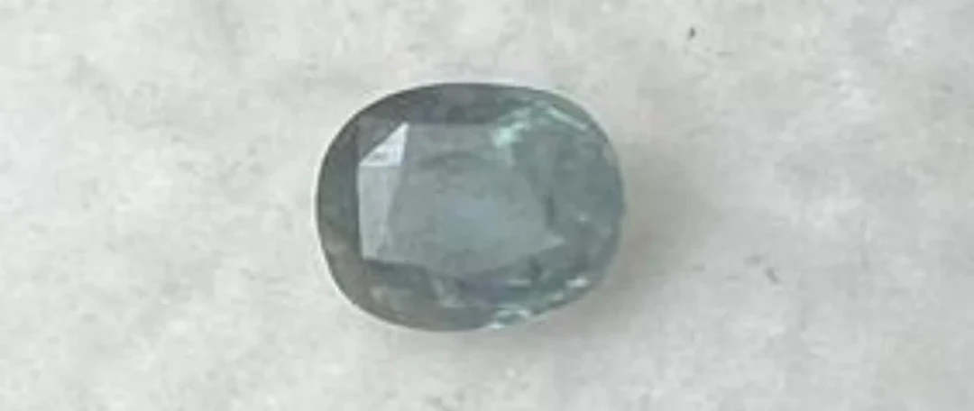 Natural Greenish Blue Ceylon Sapphire...3.14 Cts