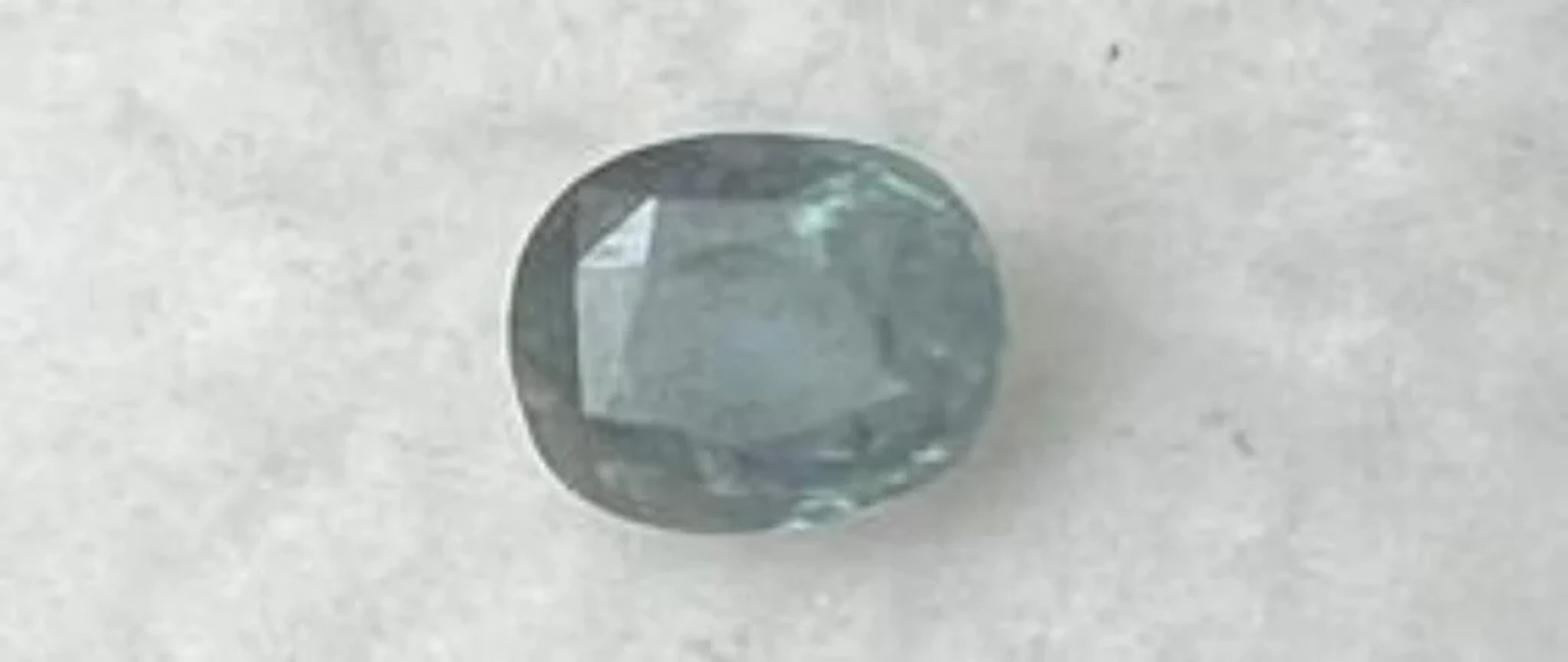Natural Greenish Blue Ceylon Sapphire...3.14 Cts