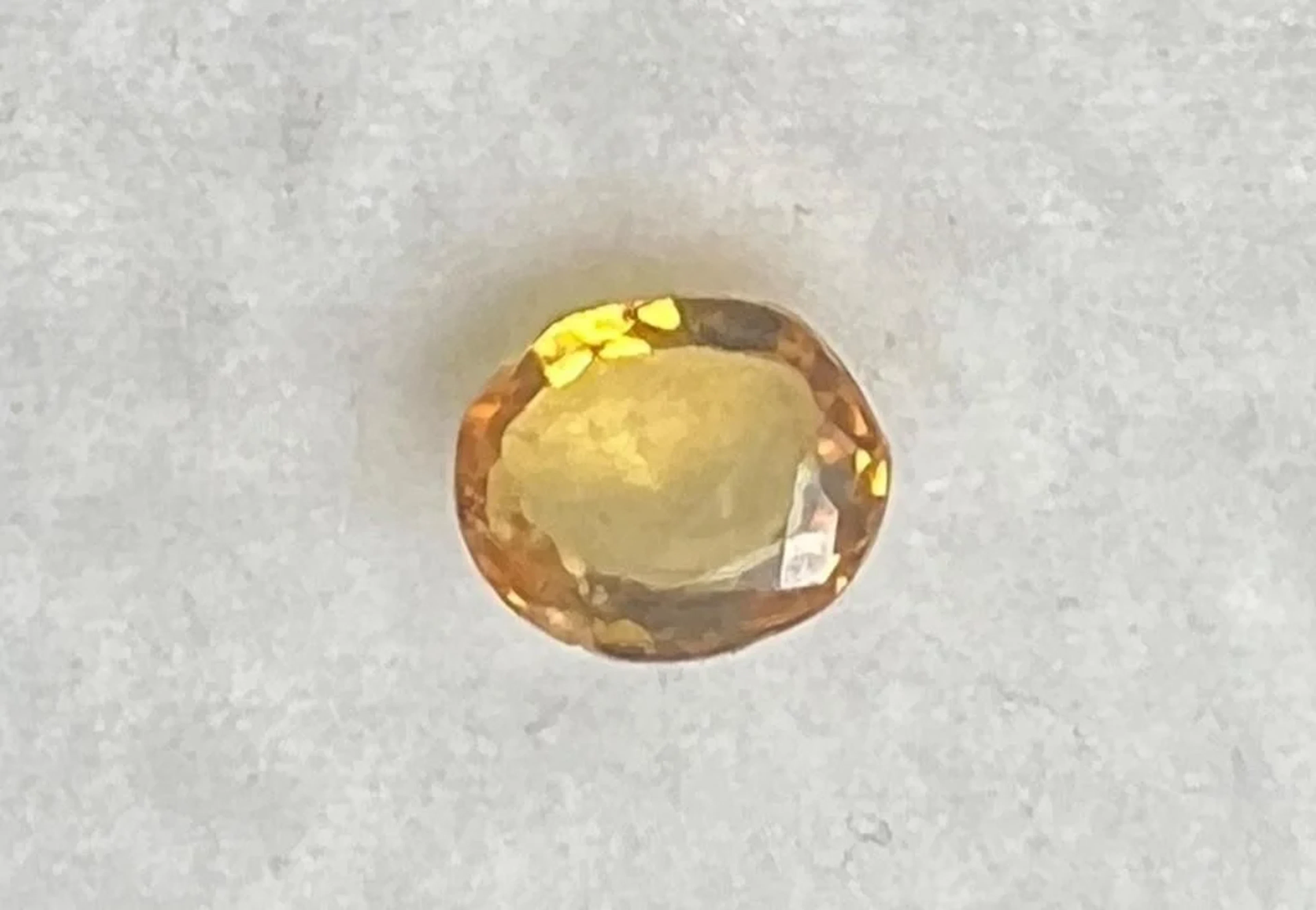 Natural Yellow Ceylon Sapphire 1.885 Cts