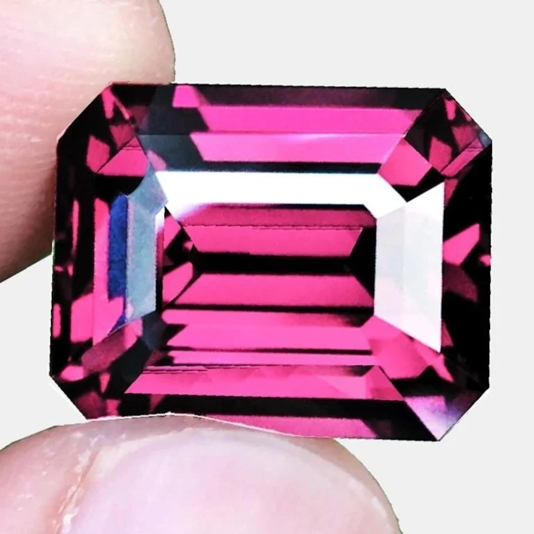 Natural Raspberry Pink Rhodolite Garnet {Flawless