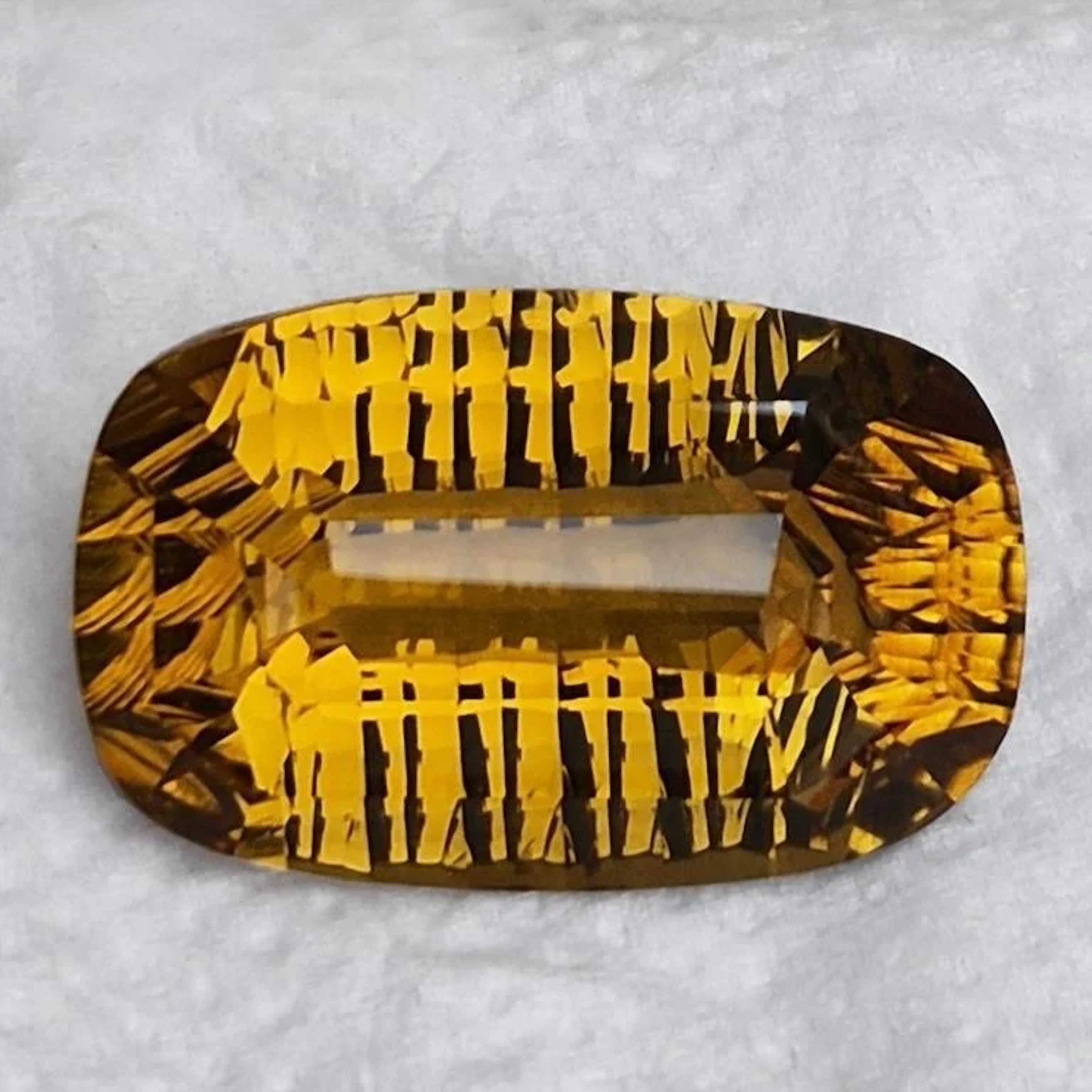 Natural Intense Whisky Golden Citrine {Flawless-VV