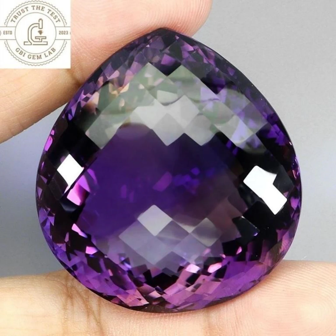 Natural Uruguay Purple Heart Amethyst 175 Cts - Ce