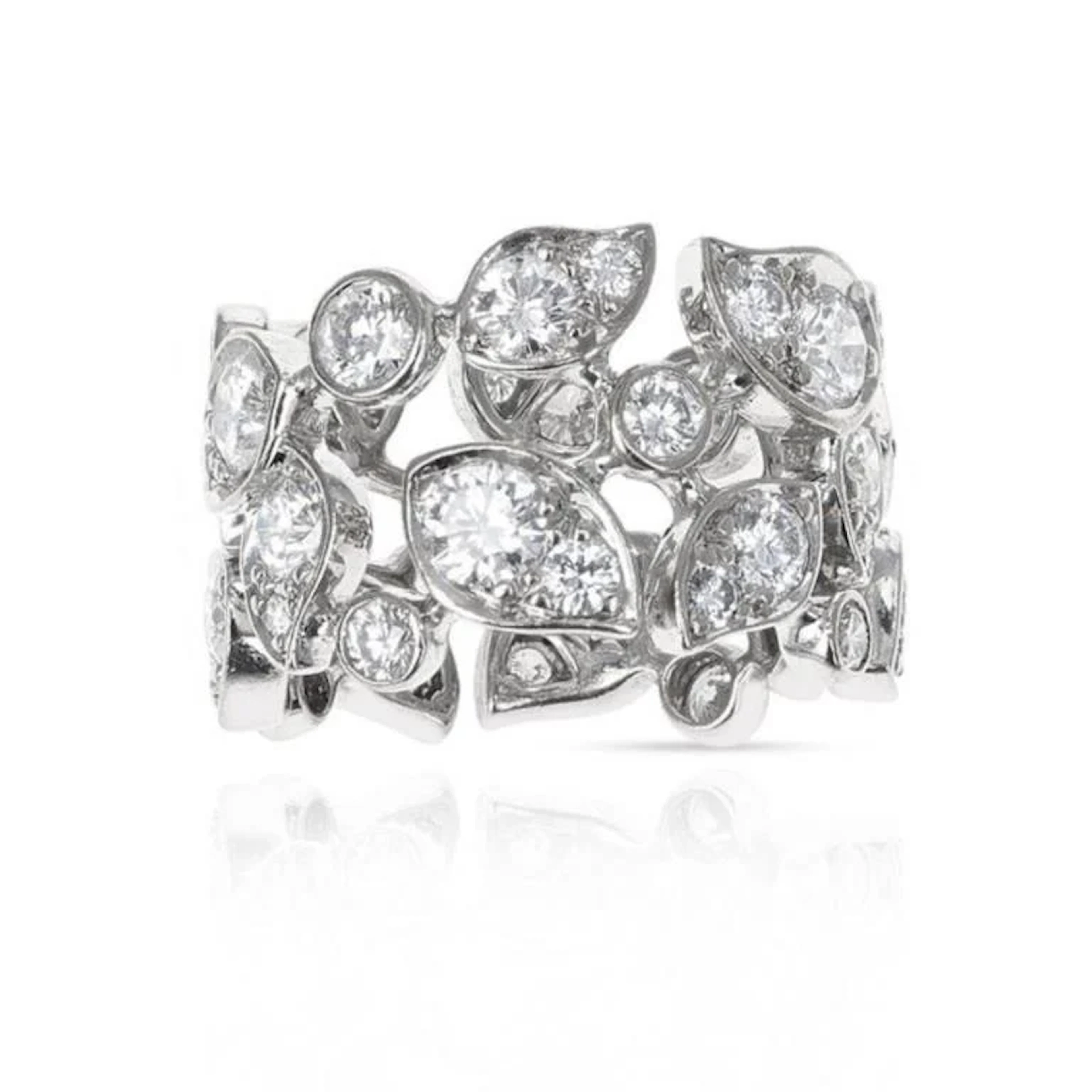 Gold & White Diamond Eternity Ring