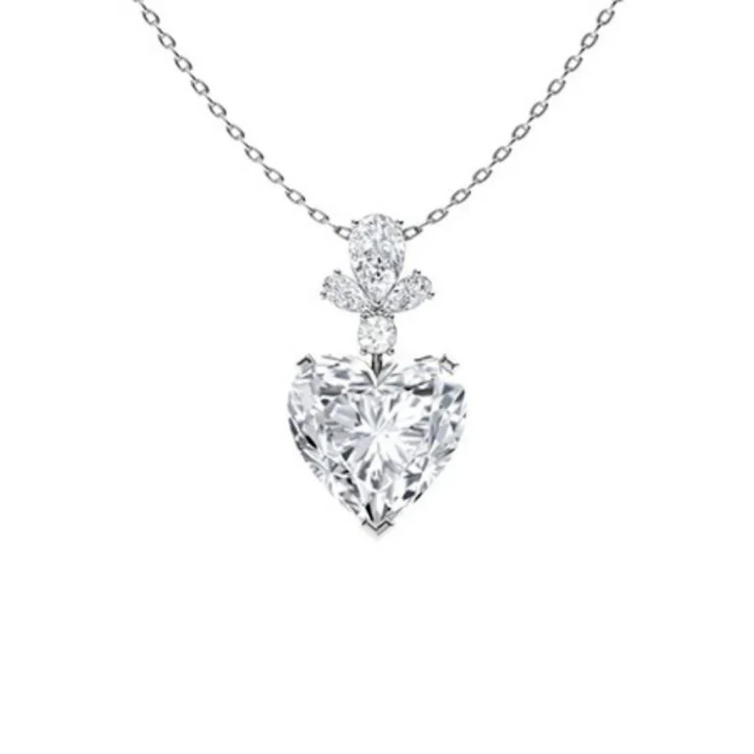 Gold & White Diamonds 3.50 Cts Necklace - E/VVS
