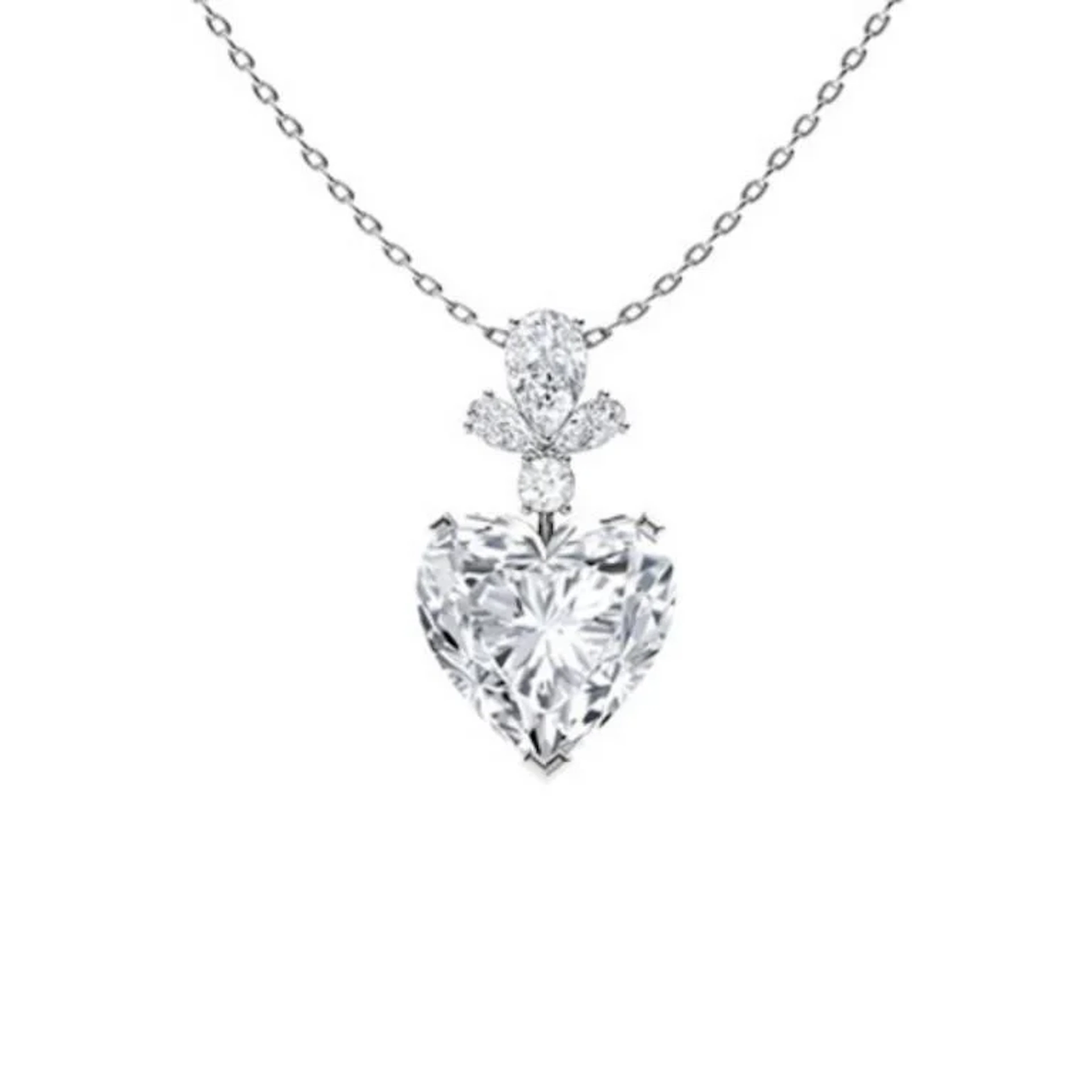 Gold & White Diamonds 3.50 Cts Necklace - E/VVS