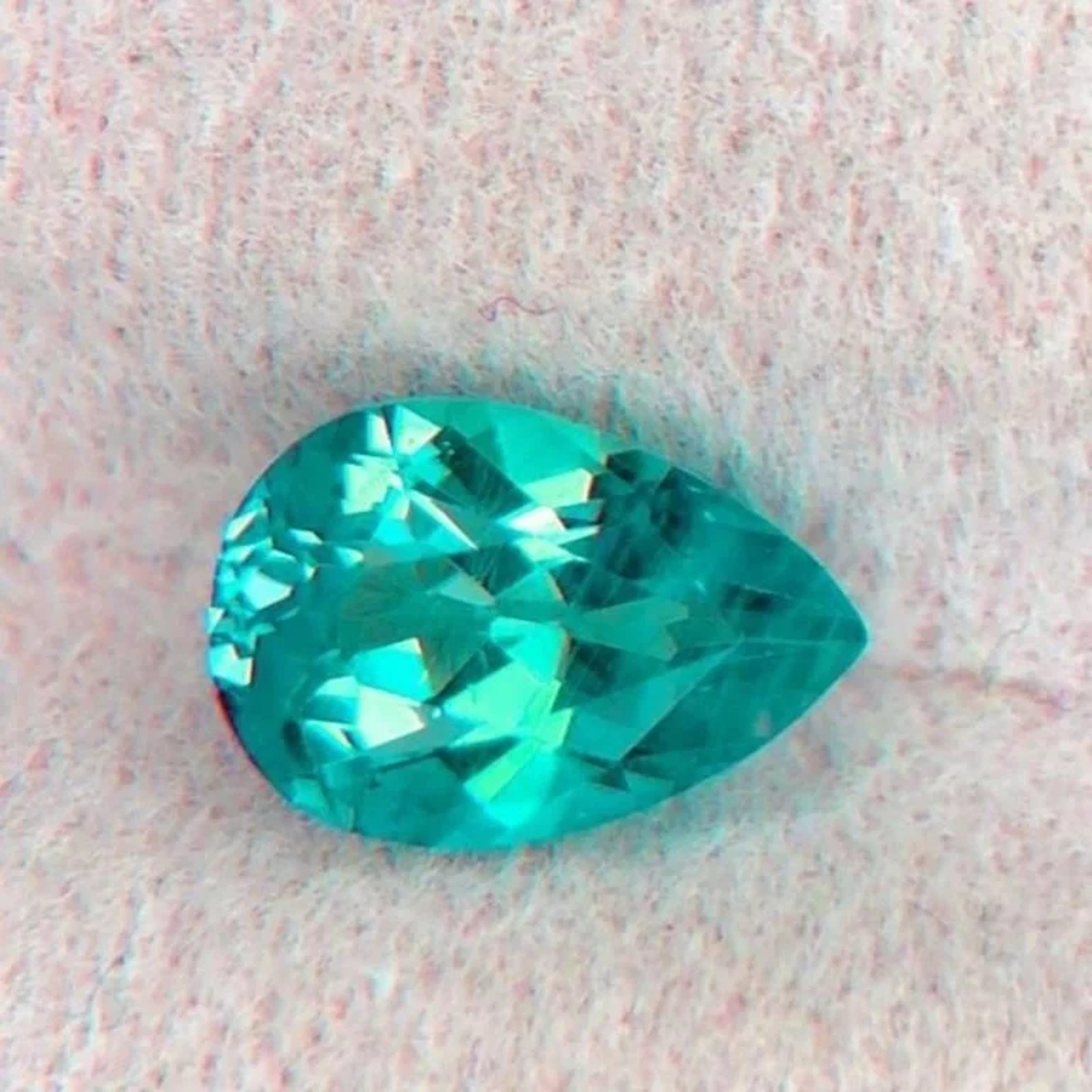 Natural Paraiba Blue Green Apatite 10x6 MM