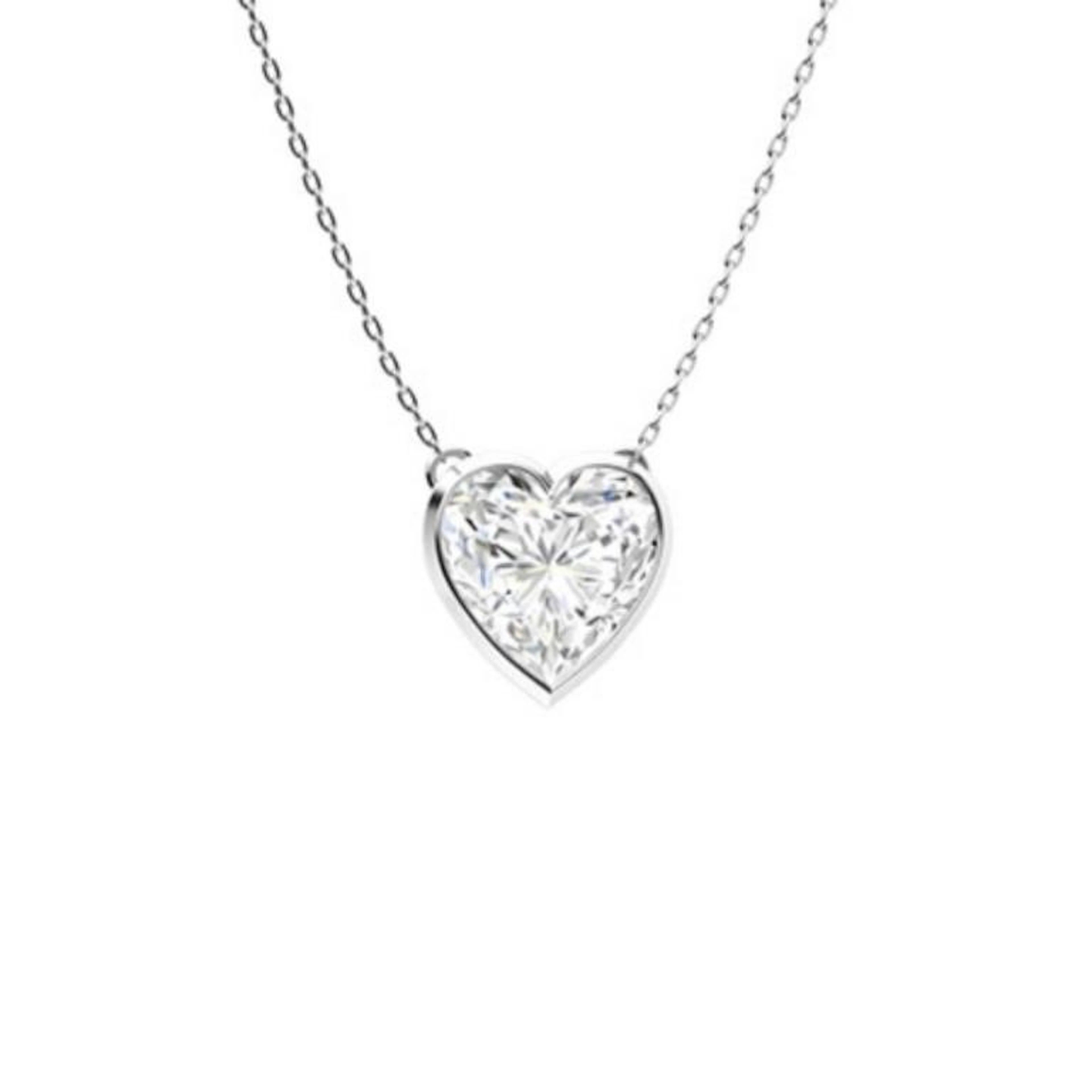 Gold & White Diamonds 2 Cts Necklace - E/VVS