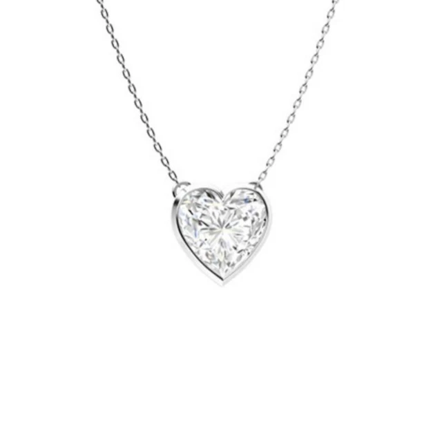 Gold & White Diamonds 2 Cts Necklace - E/VVS