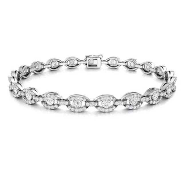 Gold & White Diamonds 21.52 Cts Bracelet