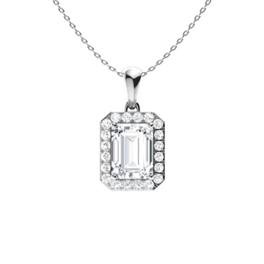 Gold & White Diamonds 2.50 Cts Necklace - E/VVS