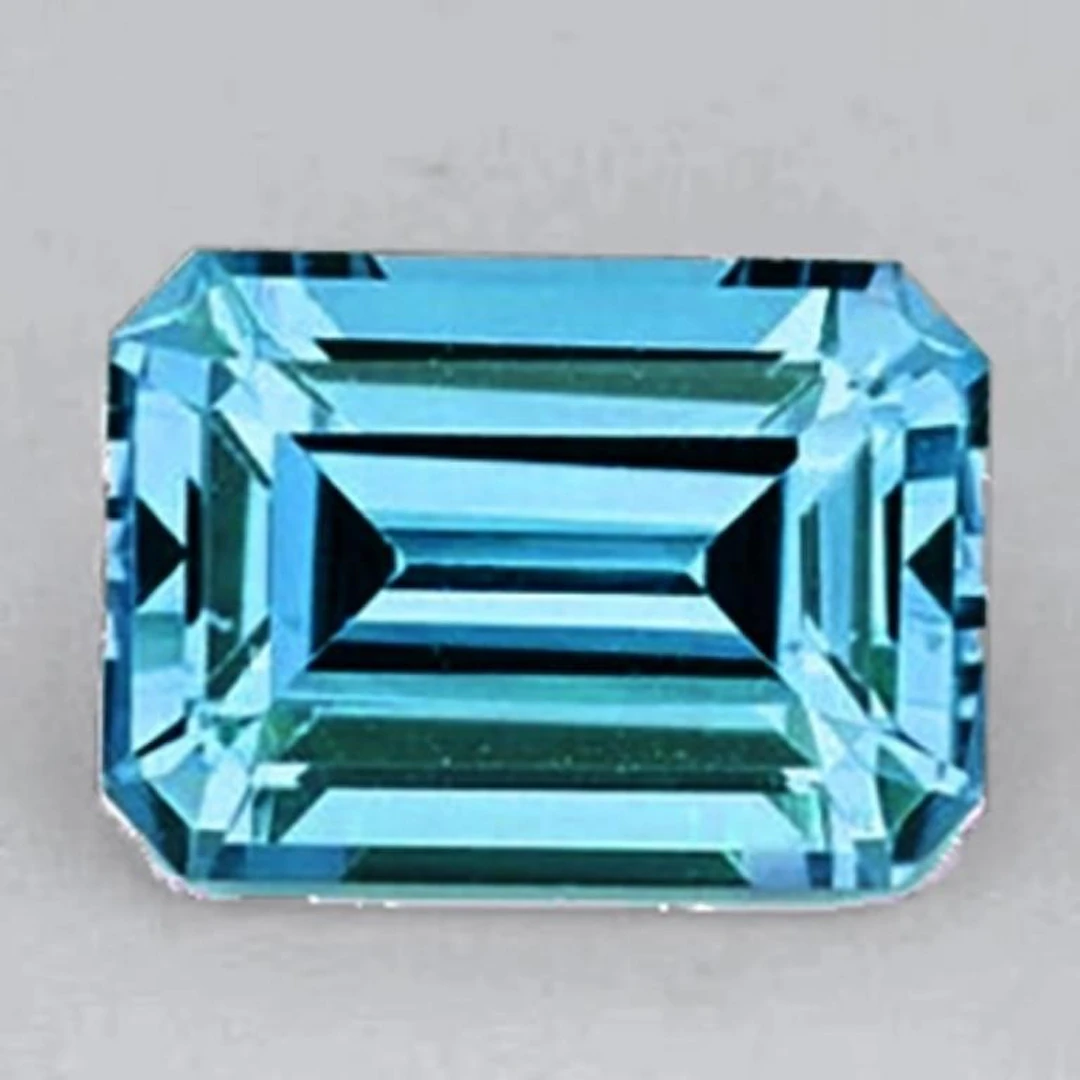 Natural Cambodian Blue Zircon {Flawless-VVS1}