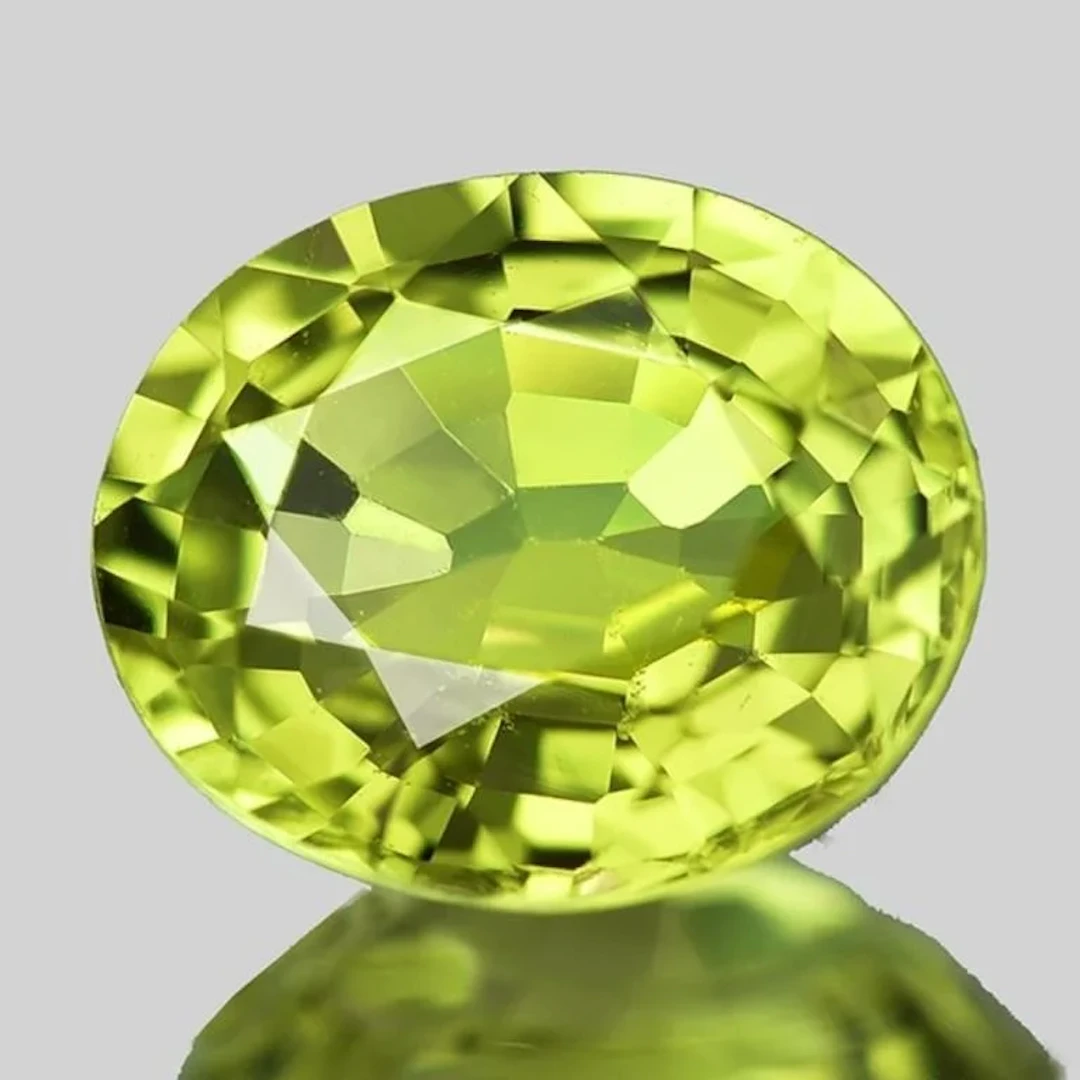 Natural Brazil Green Yellow Chrysoberyl {Flawless-