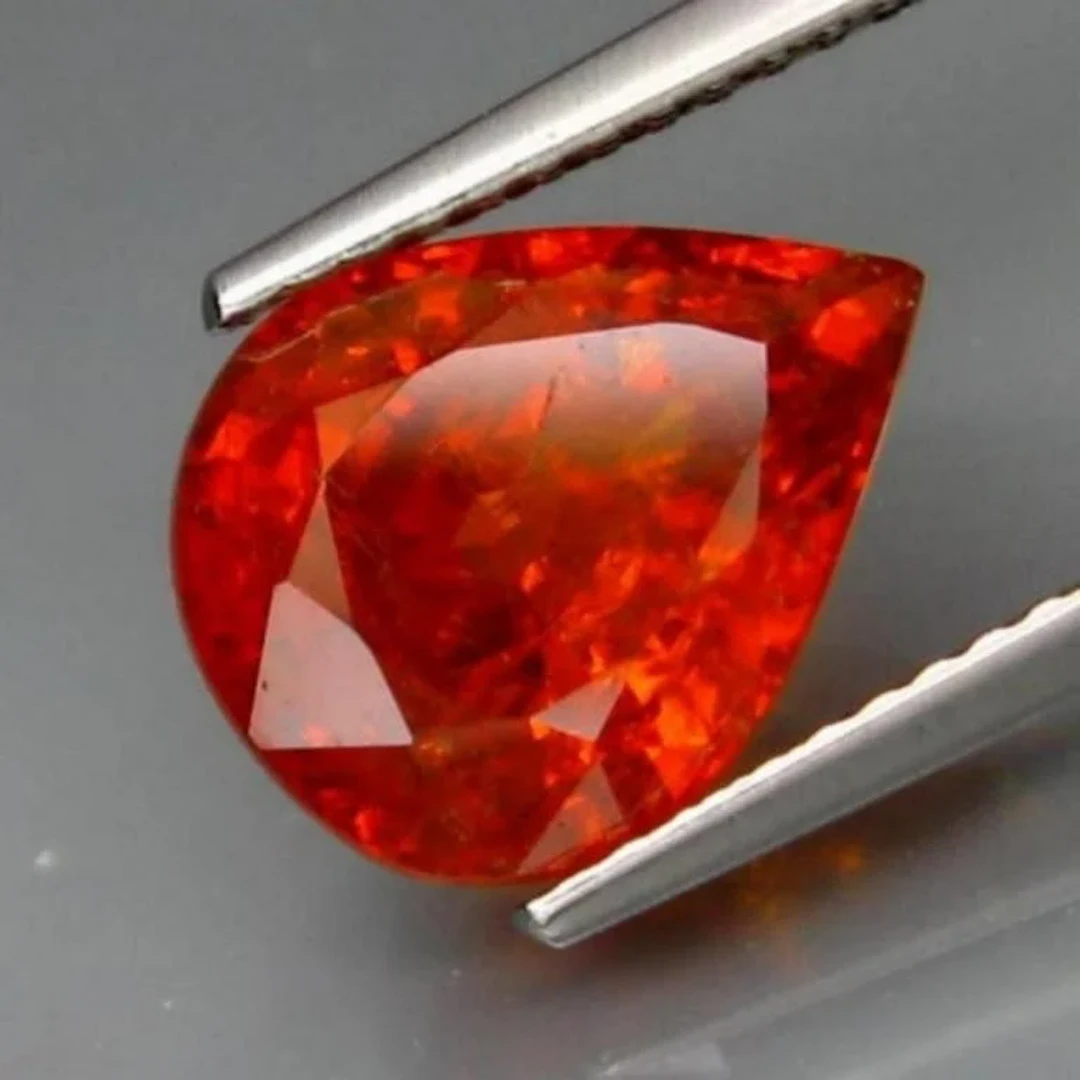 Natural Mandarin Orange Spessartite Garnet 4.66