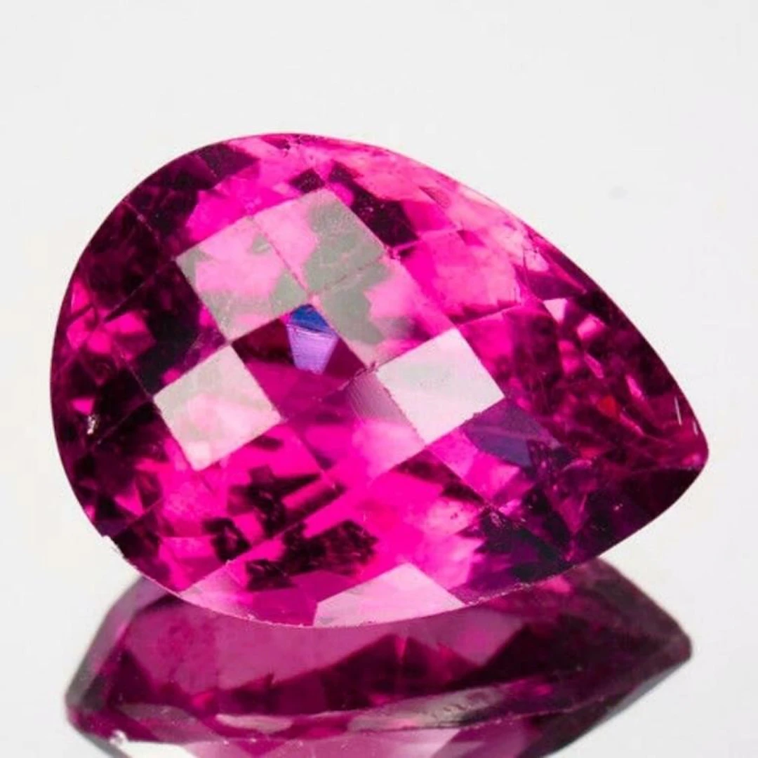 Natural Vivid Pink Red Rubellite