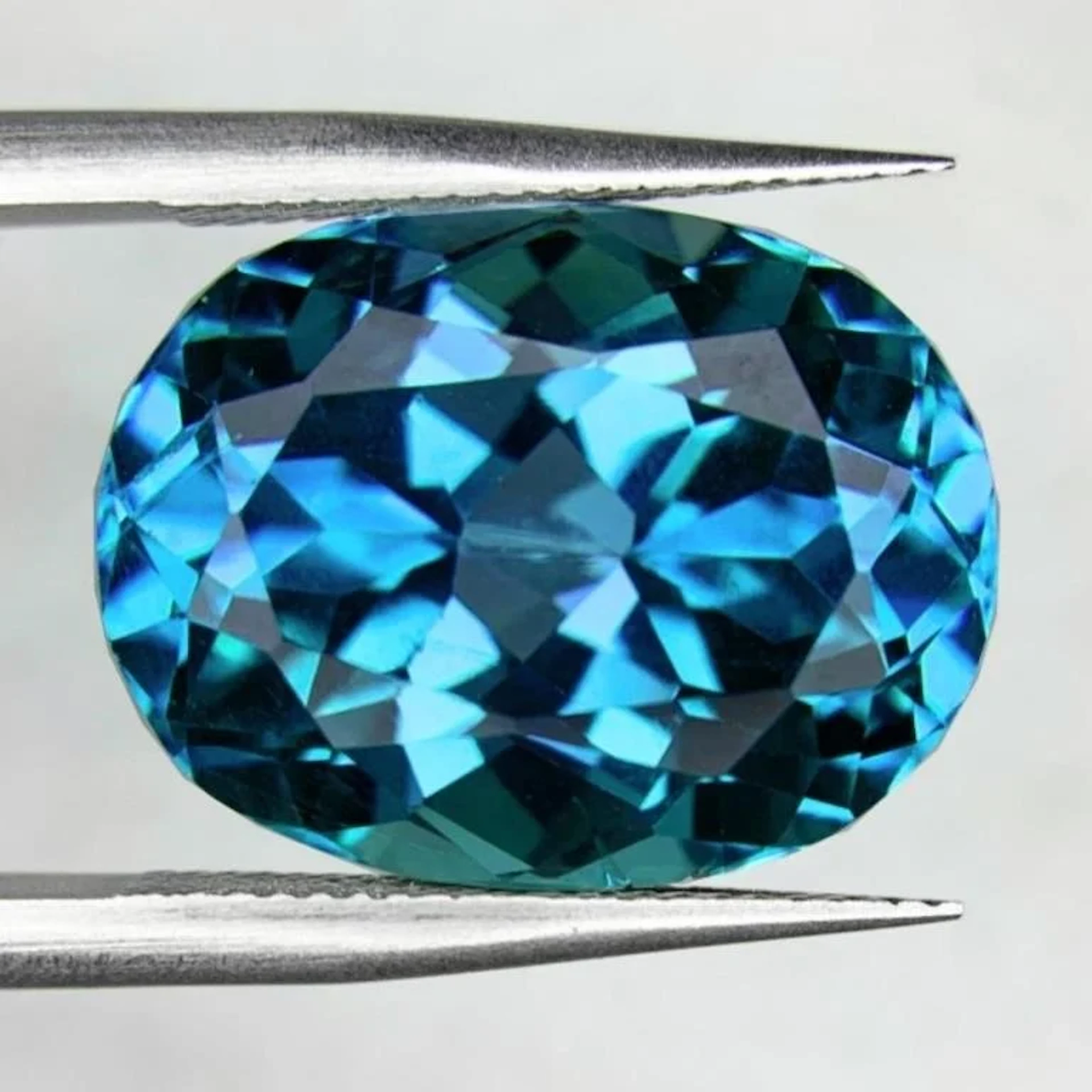 Natural Indicolite Blue Tourmaline {Flawless-VVS}