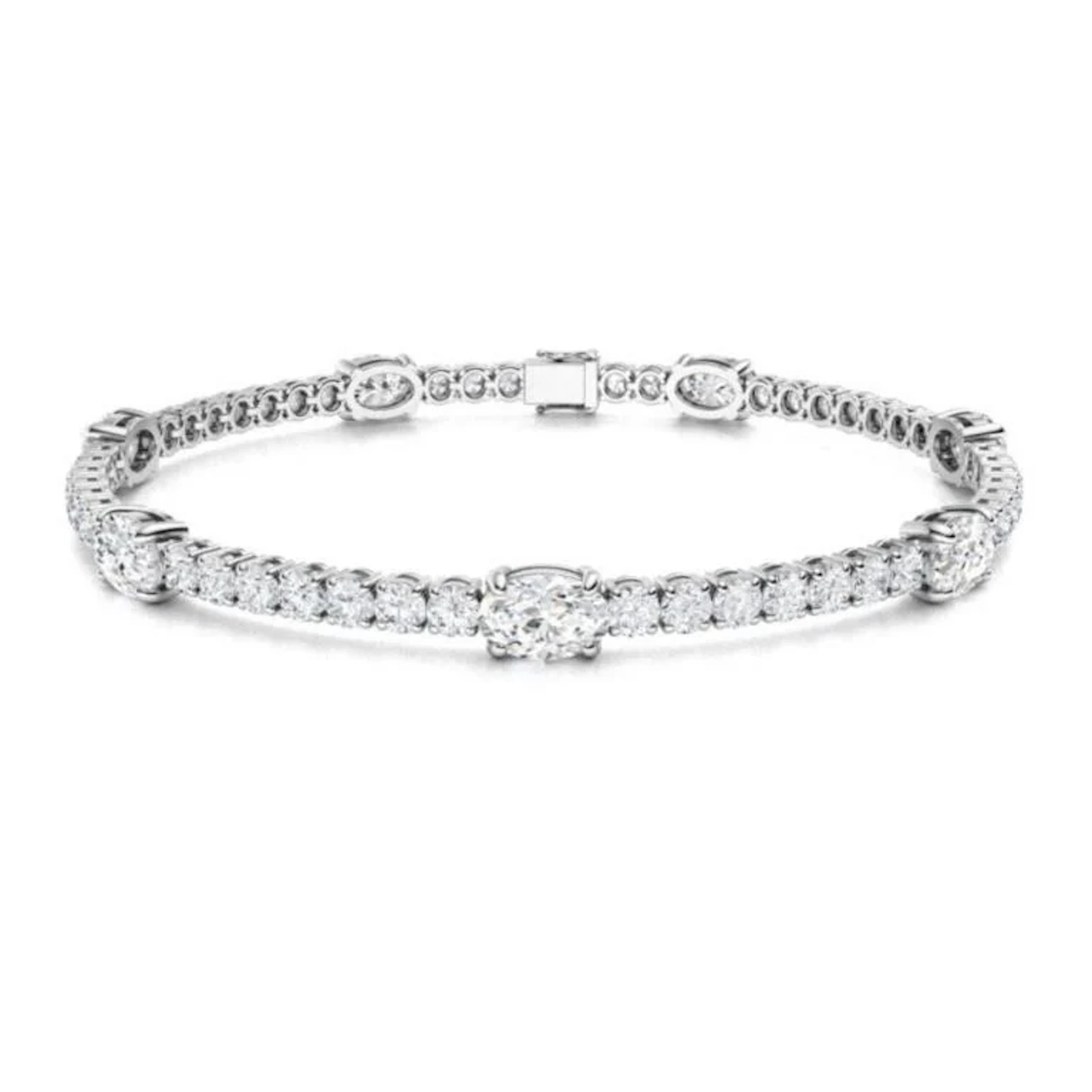 Gold & White Diamonds 20.70 Cts Bracelet