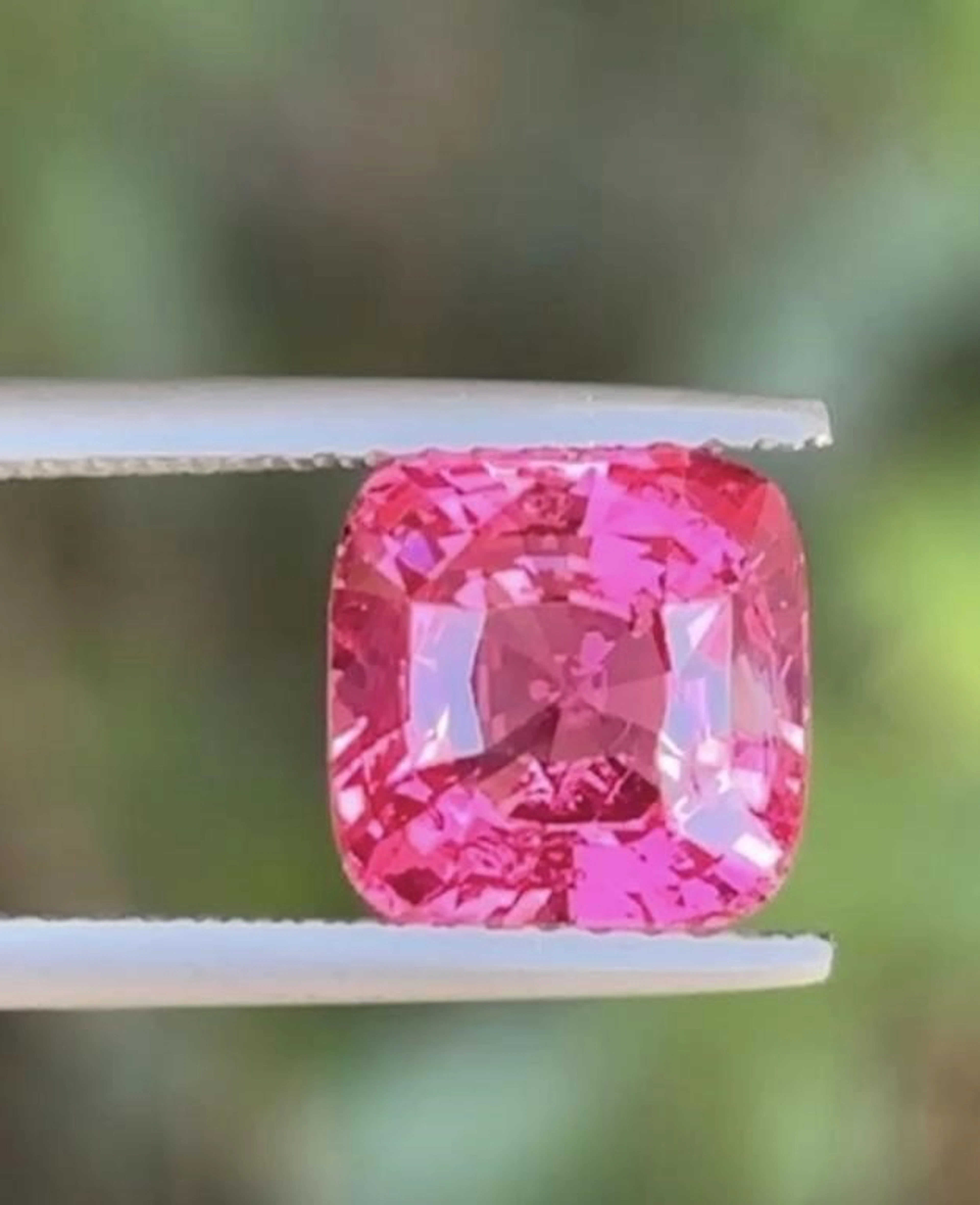 Natural Vivid Pink Mahenge Spinel 3.10 Cts