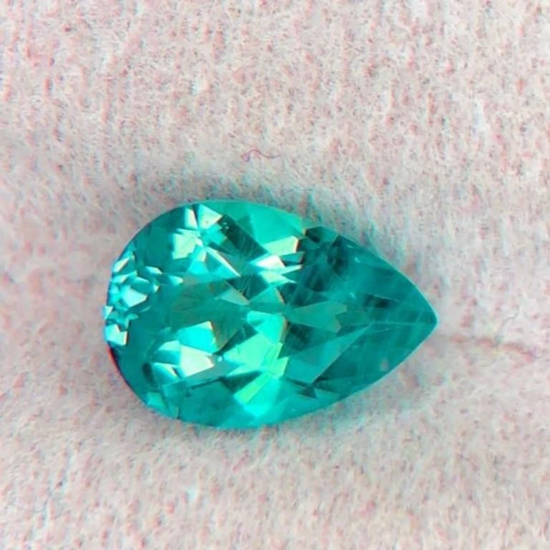 Natural Paraiba Blue Green Apatite 10x6 MM