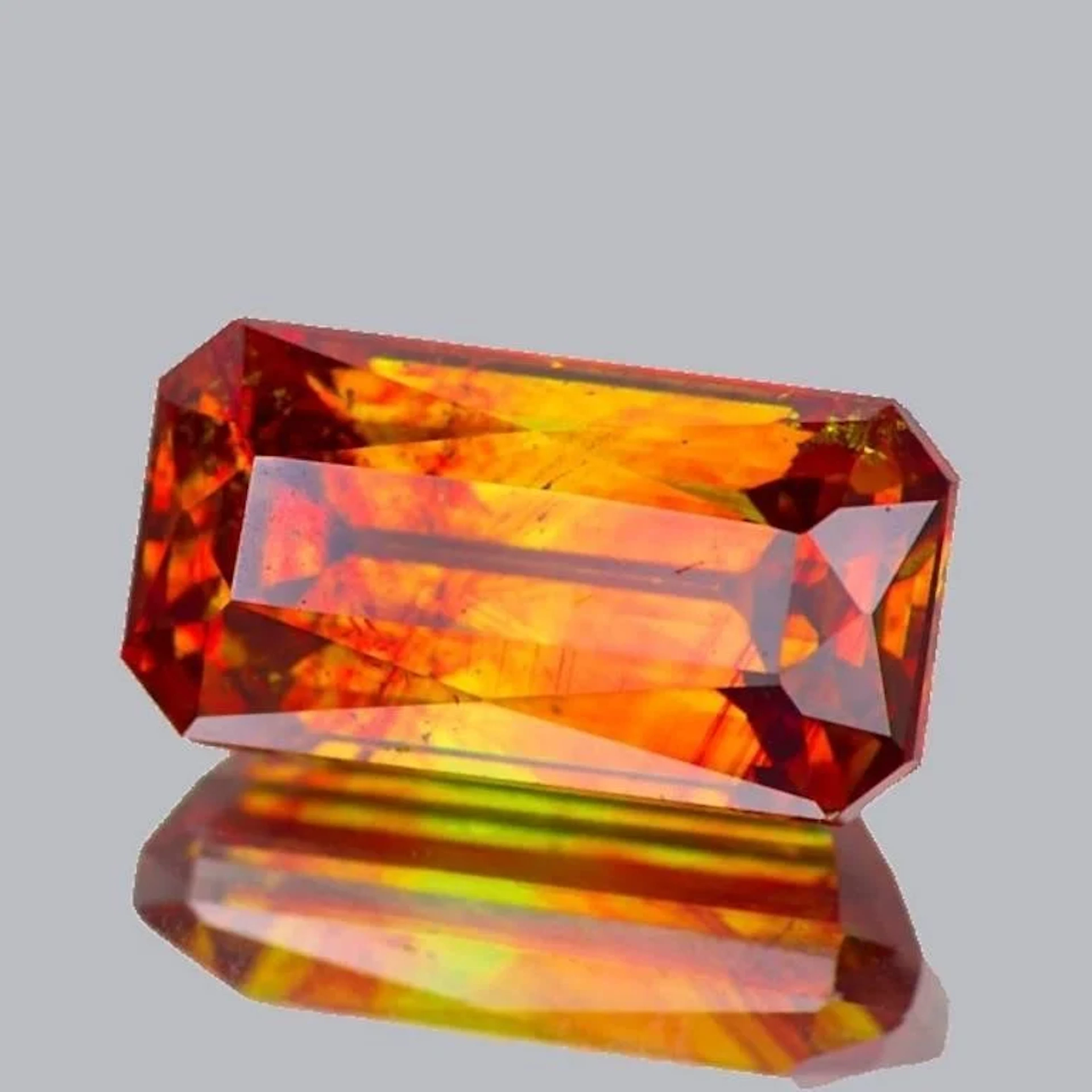 Natural Golden Red Sphalerite [VVS] Certified