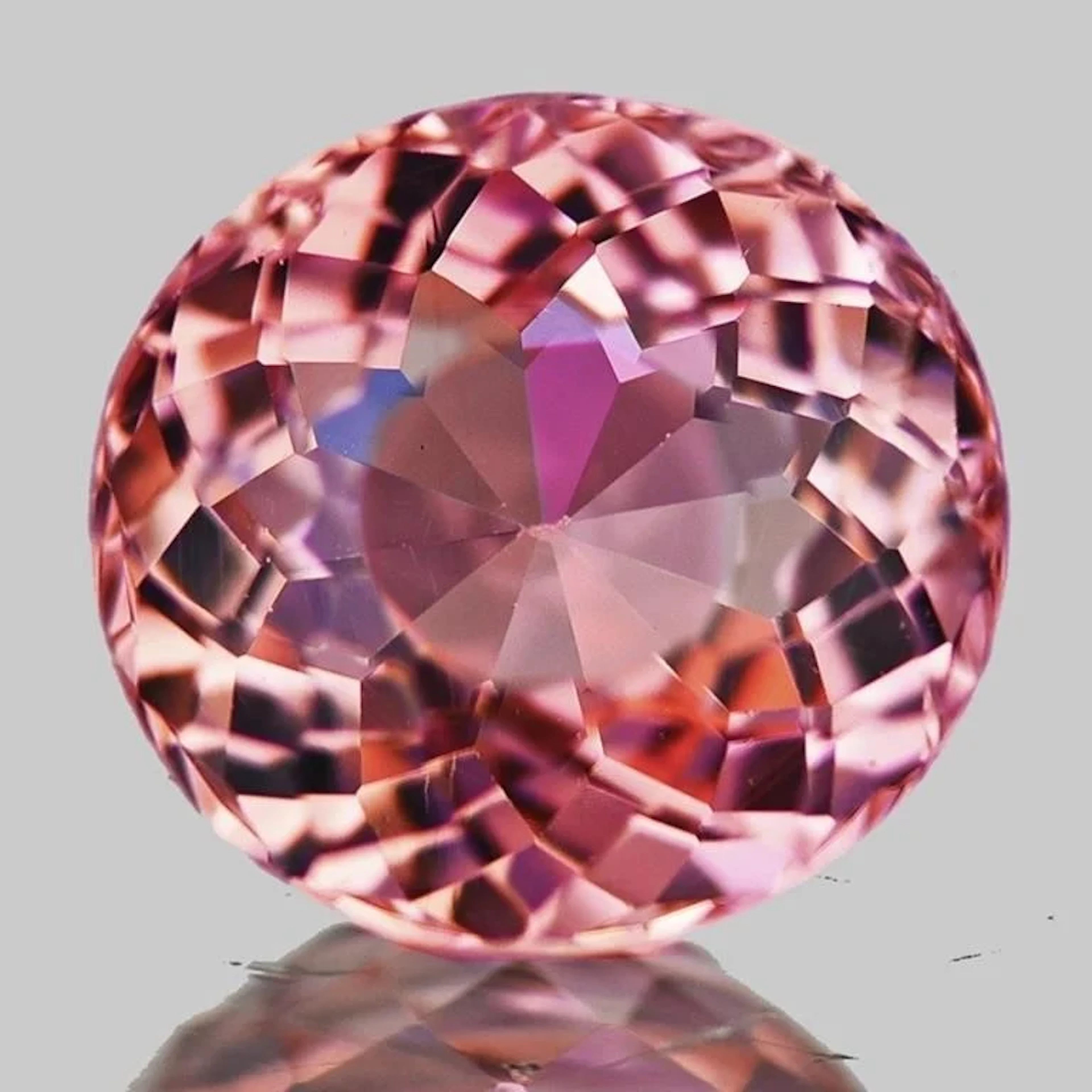Natural Padparadscha Pink Tourmaline {Flawless-VVS
