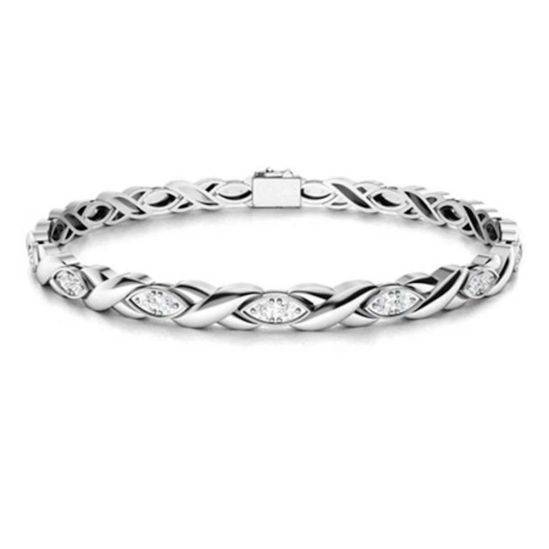 Gold & White Diamonds 15.80 Cts Bracelet