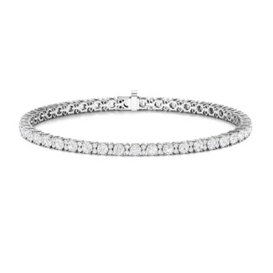 Gold & White Diamonds 15.22 Cts Bracelet
