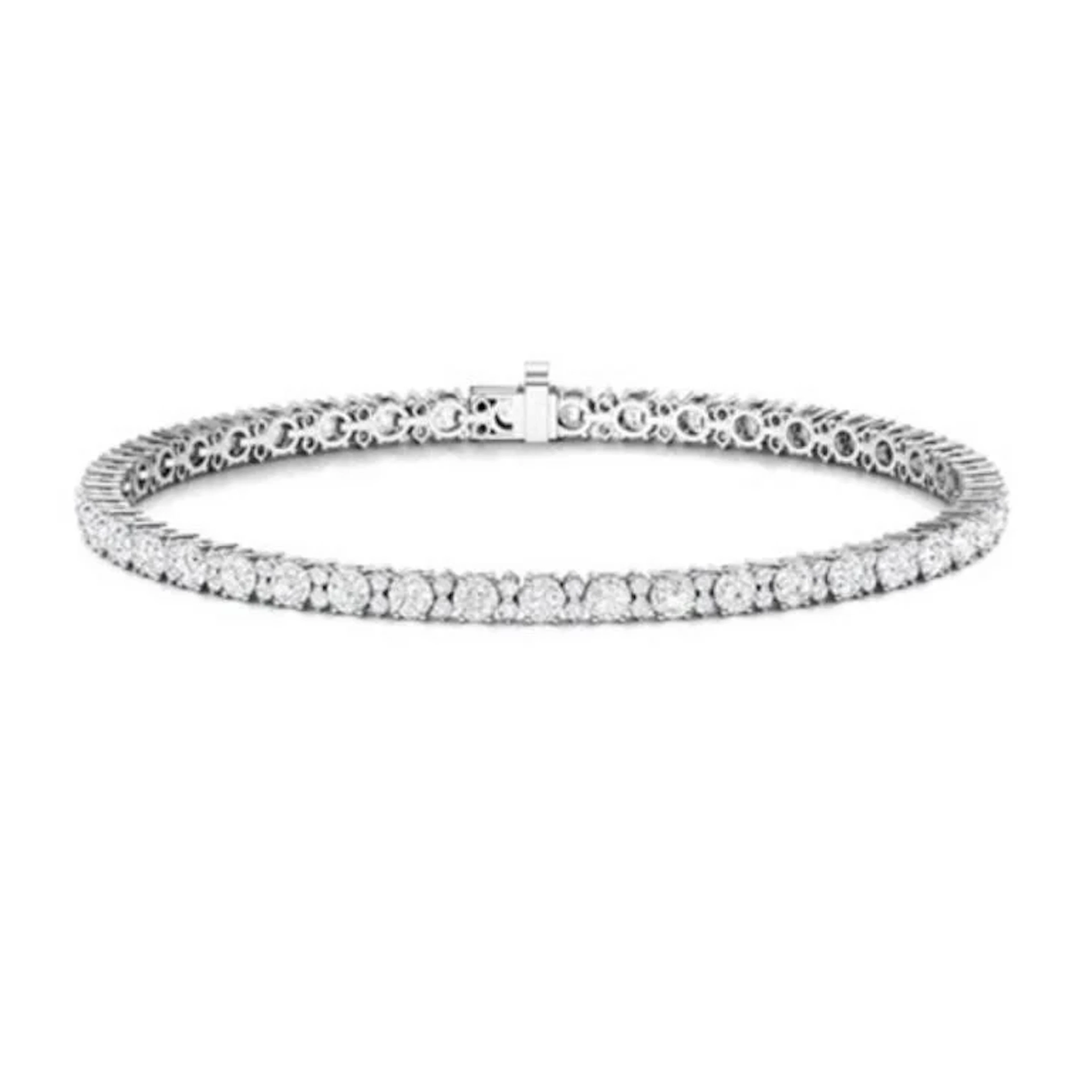 Gold & White Diamonds 15.22 Cts Bracelet