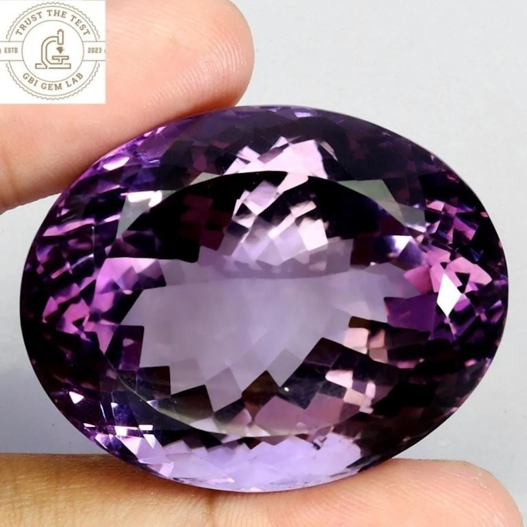Natural Uruguay Purple Amethyst 102 Cts - Certifie
