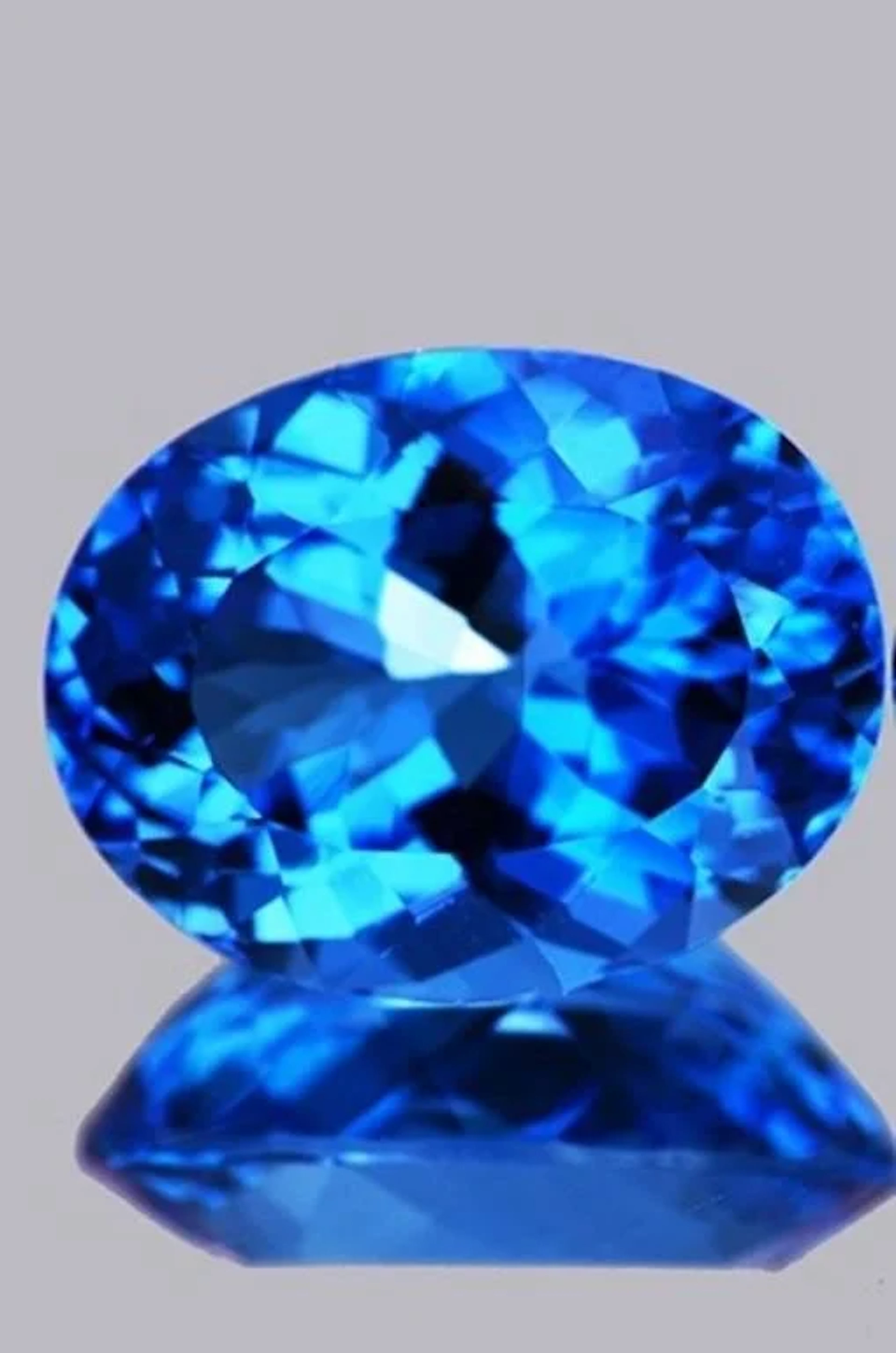 Natural Brazil Swiss Blue Topaz {Flawless-VVS1}