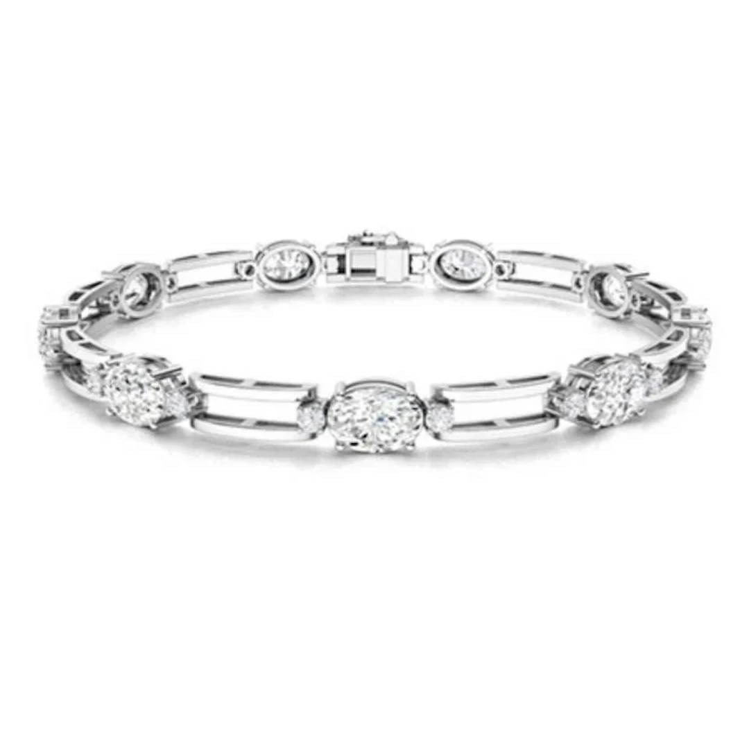 Gold & White Diamonds 23.50 Cts Bracelet