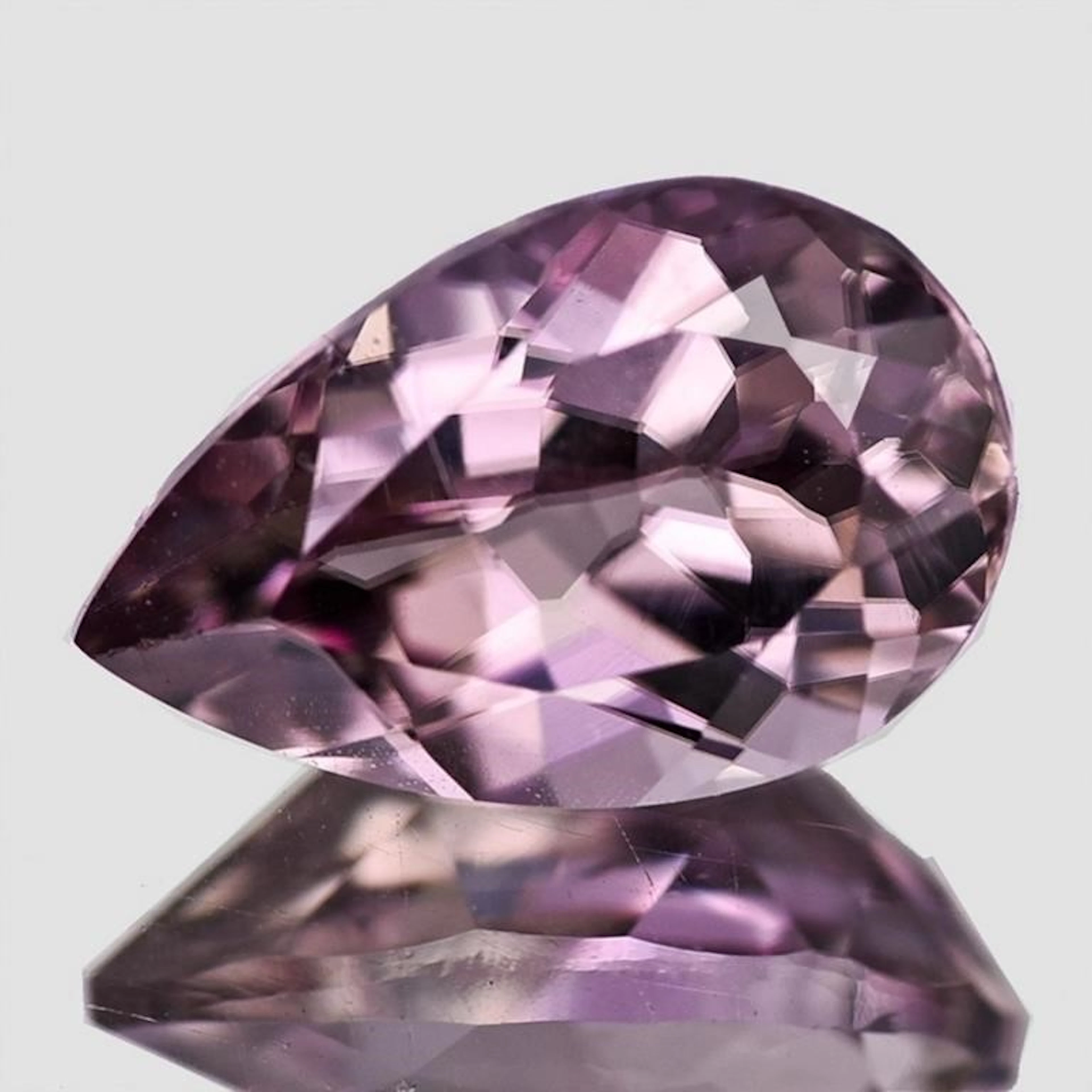 Natural Rare Purple Pink Octagon Diaspore {Flawles