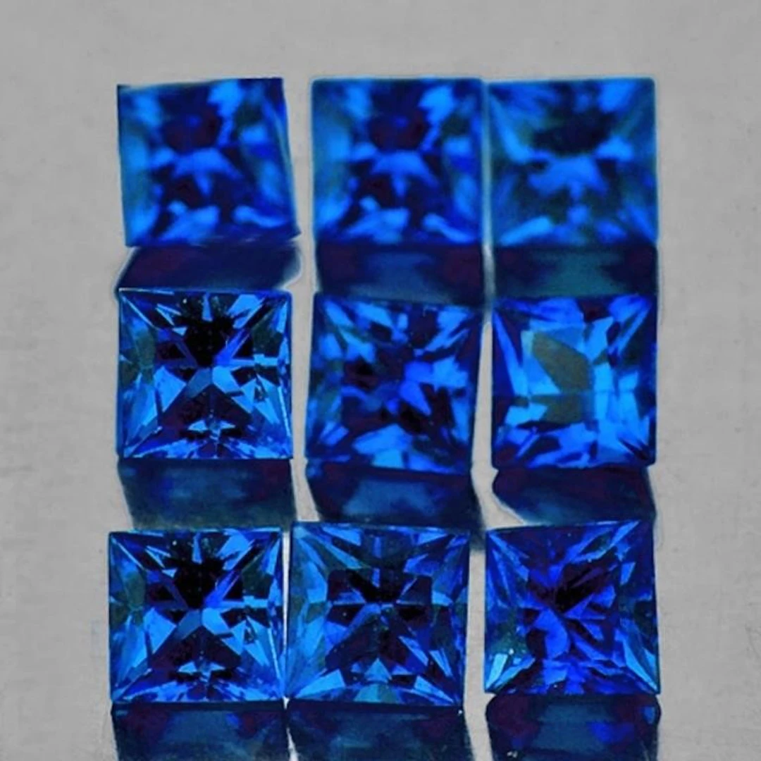 Natural Princess Ceylon Blue Sapphire [Flawless-V