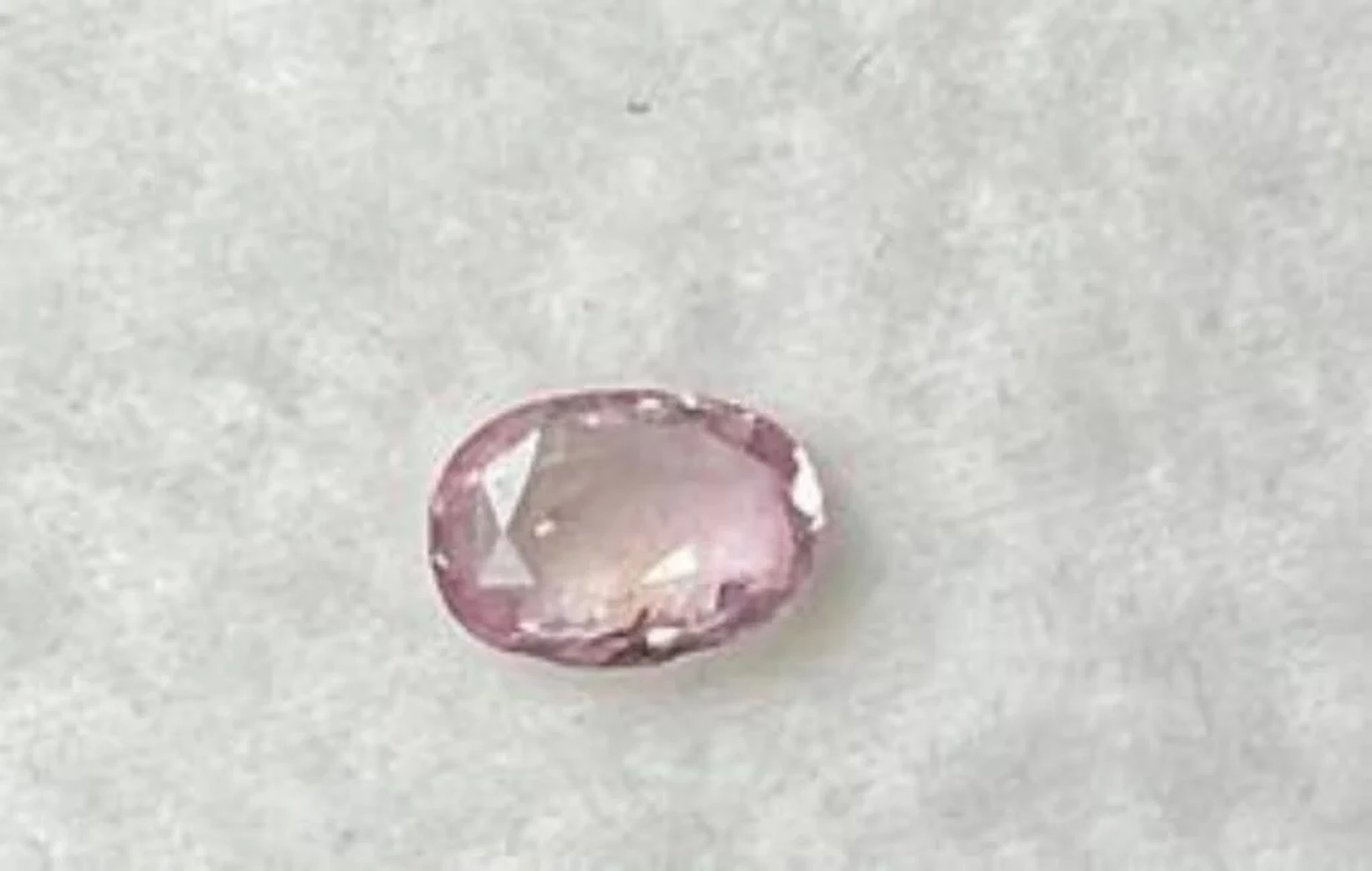 Natural Baby Pink Ceylon Sapphire....1.78 cts