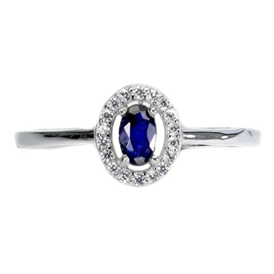 Natural Blue Sapphire Ring