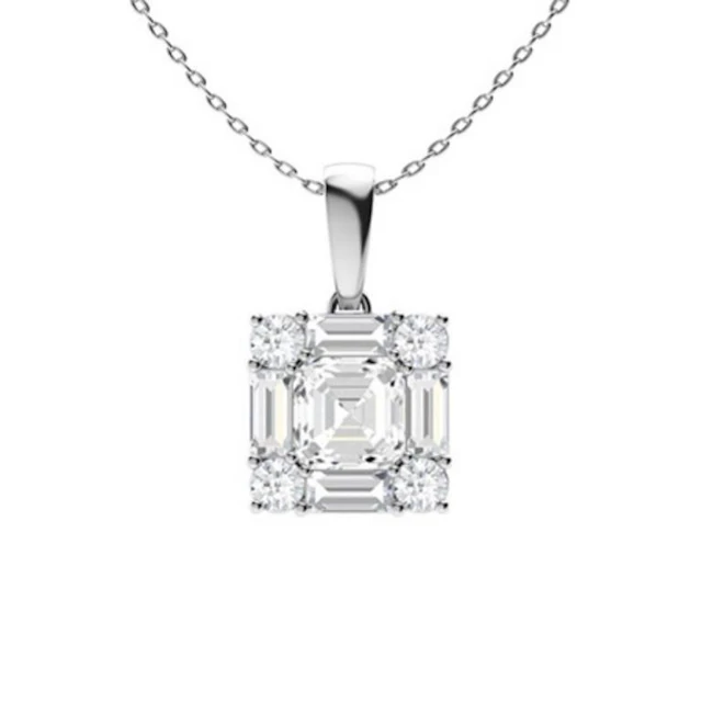 Gold & White Diamonds 3.50 Cts Necklace - E/VVS