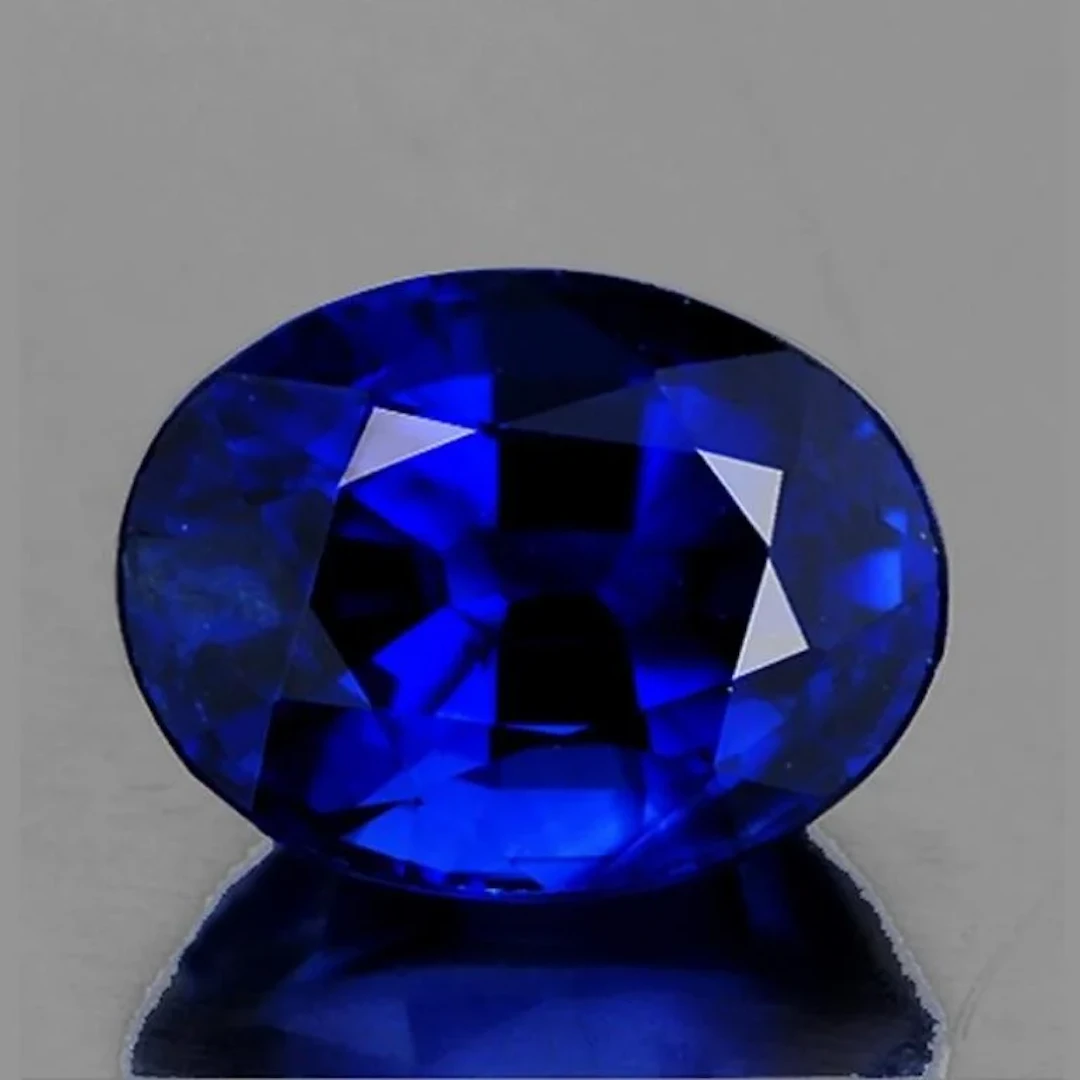 Natural Intense Royal Blue Sapphire [Flawless-VVS]