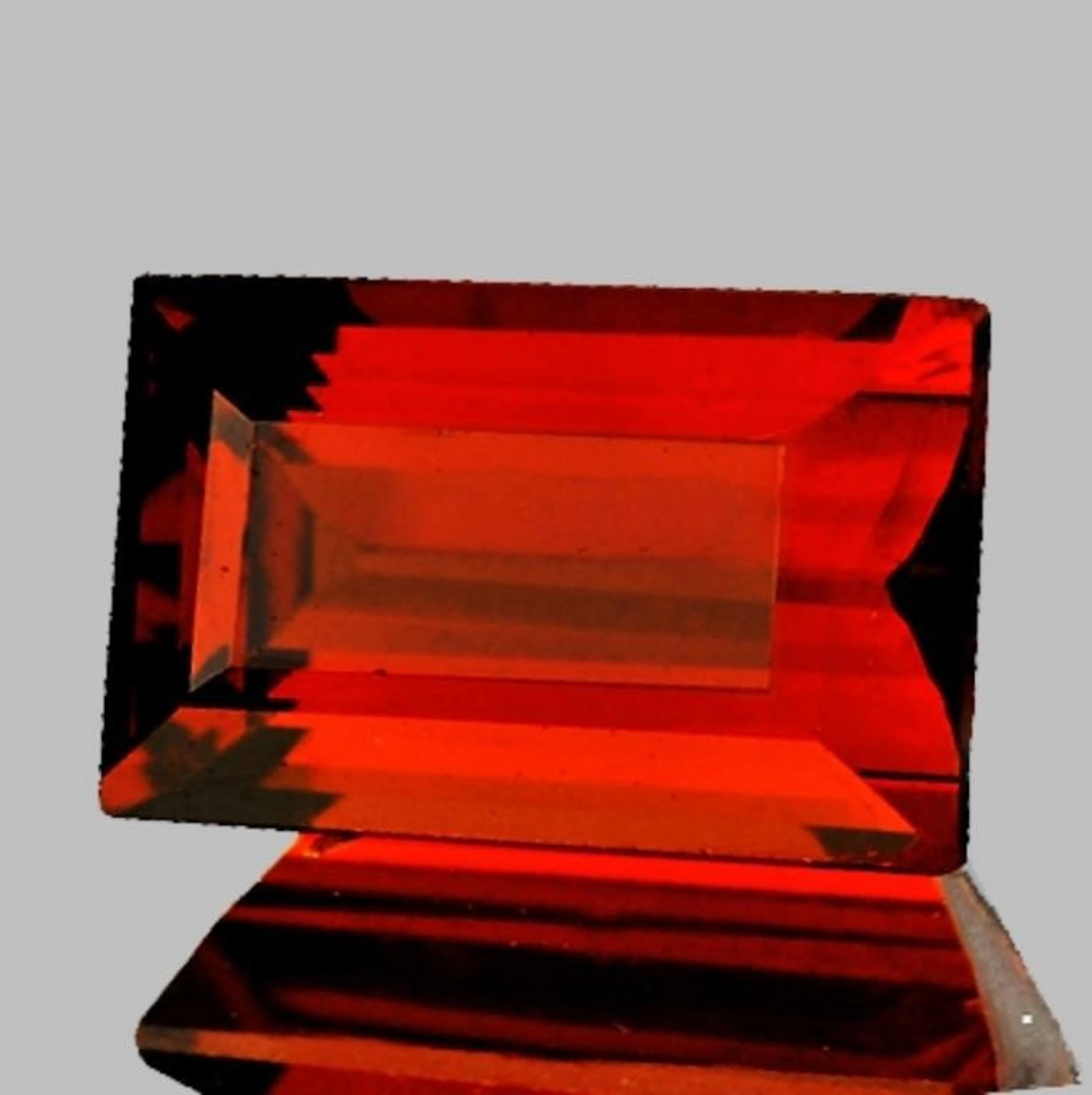 Natural Rare Intense Orange Tourmaline {Flawless-V