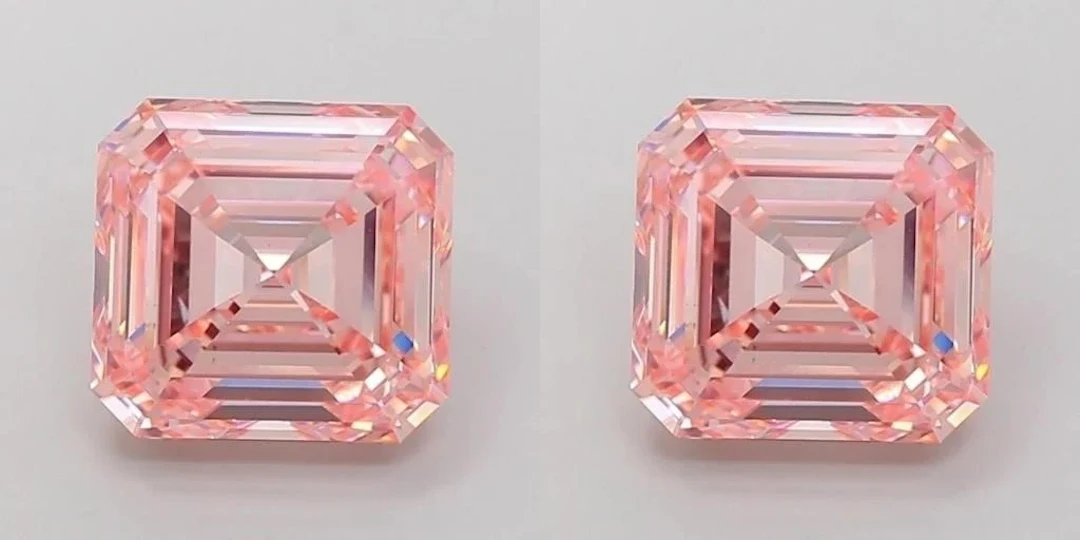 Fancy Pink Diamond Pair 10.07 Cts - VS