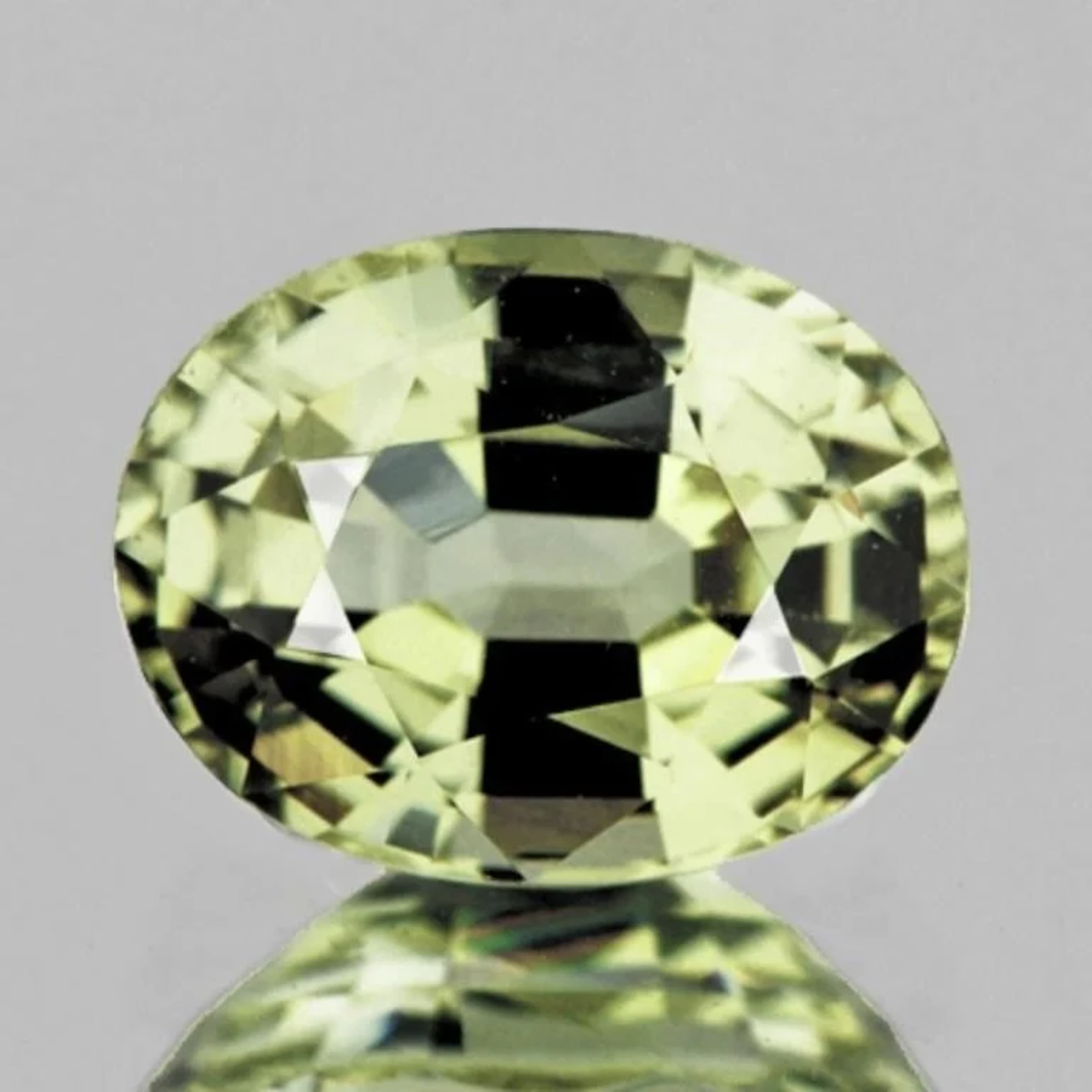 Natural Brazil Green Yellow Chrysoberyl {Flawless-