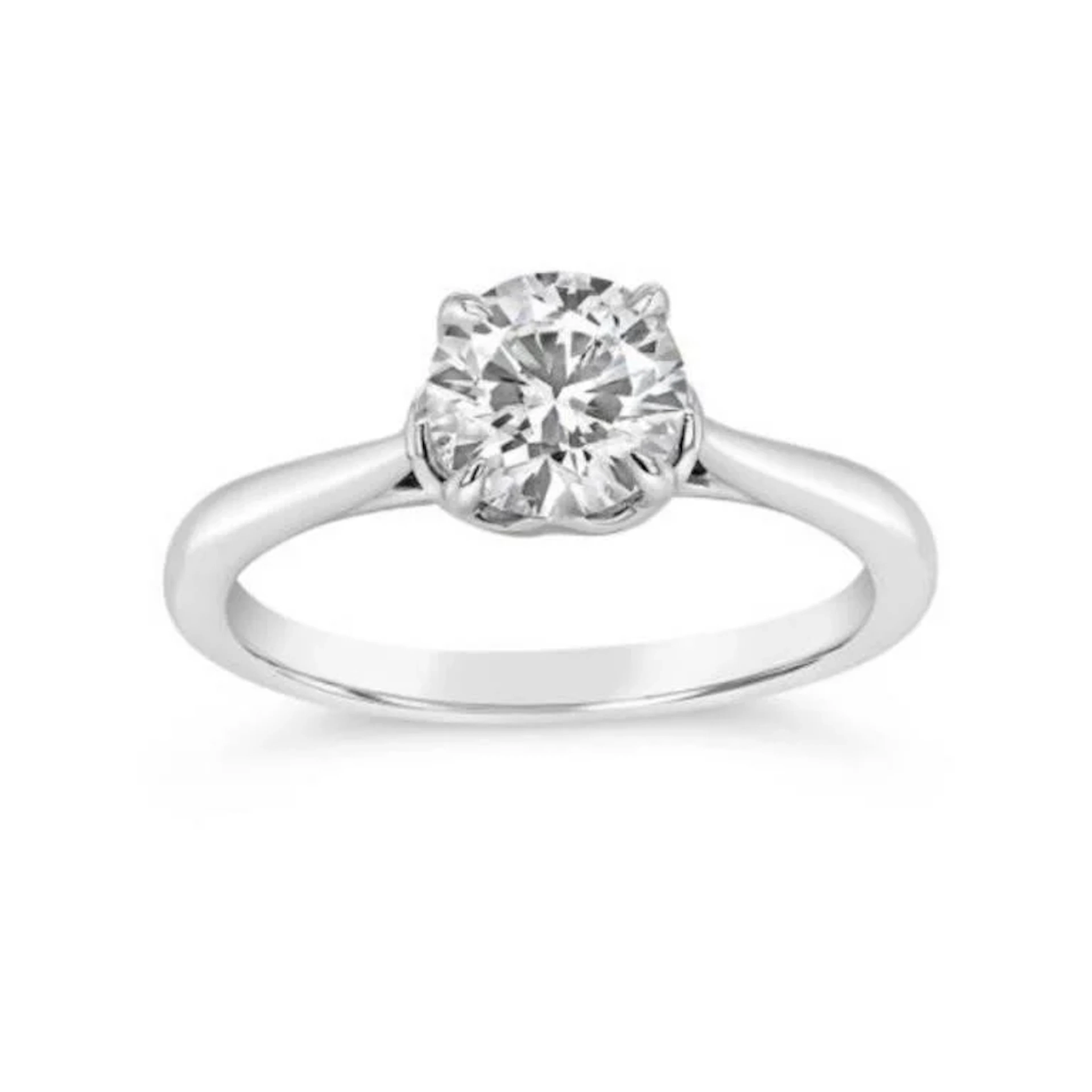Gold & White Diamond Ring - E/VVS