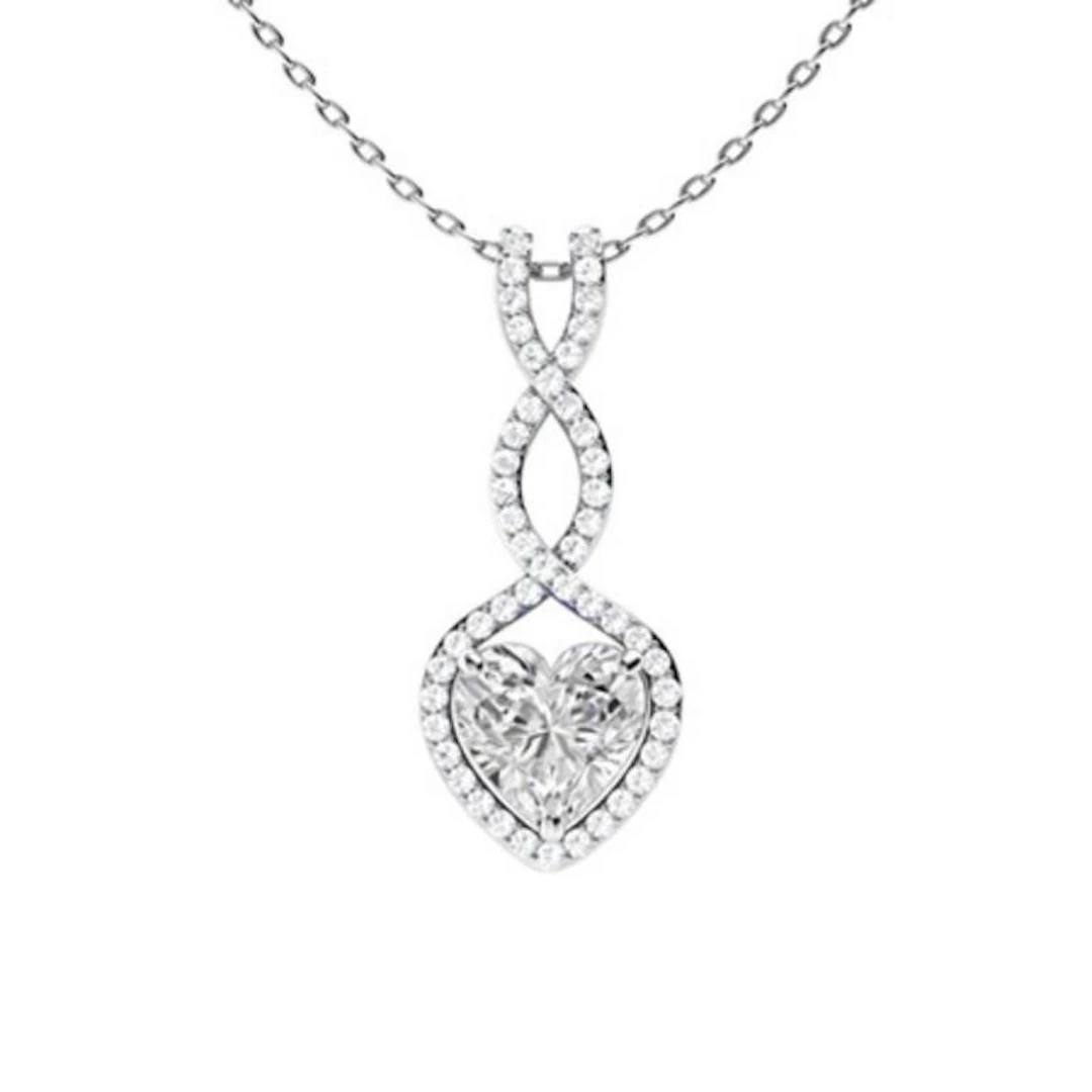 Gold & White Diamonds 3.50 Cts Necklace - E/VVS