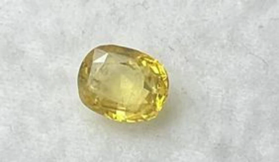 Natural Yellow Ceylon Sapphire