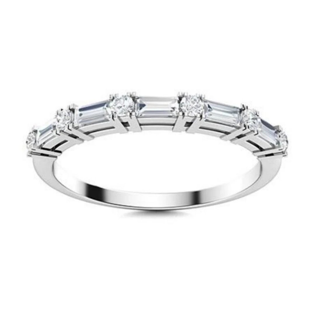 Gold & White Diamond 2 Cts Ring