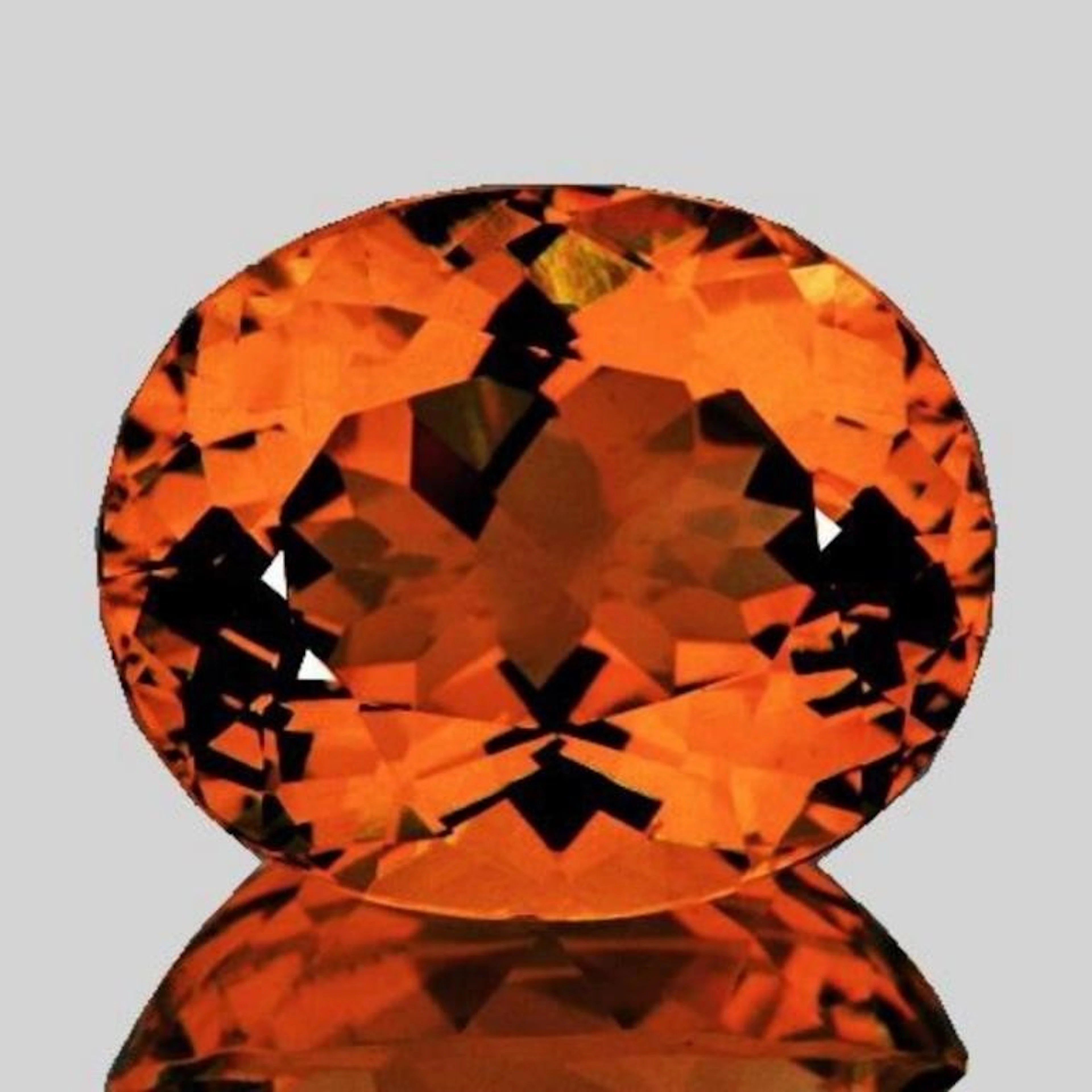 Natural Brazil Madeira Orange Citrine {Flawless-VV