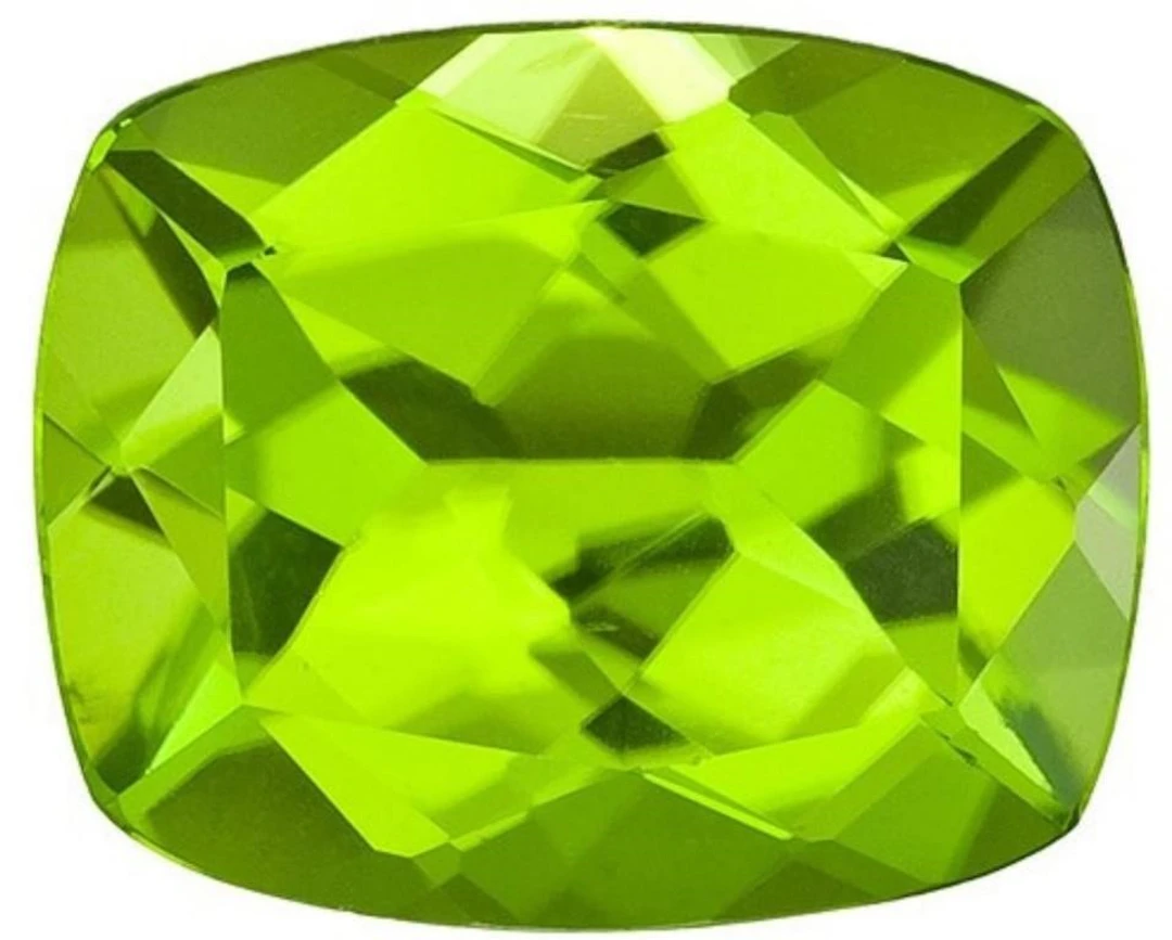 Natural Cushion Green Peridot 9.45 Cts [VVS]
