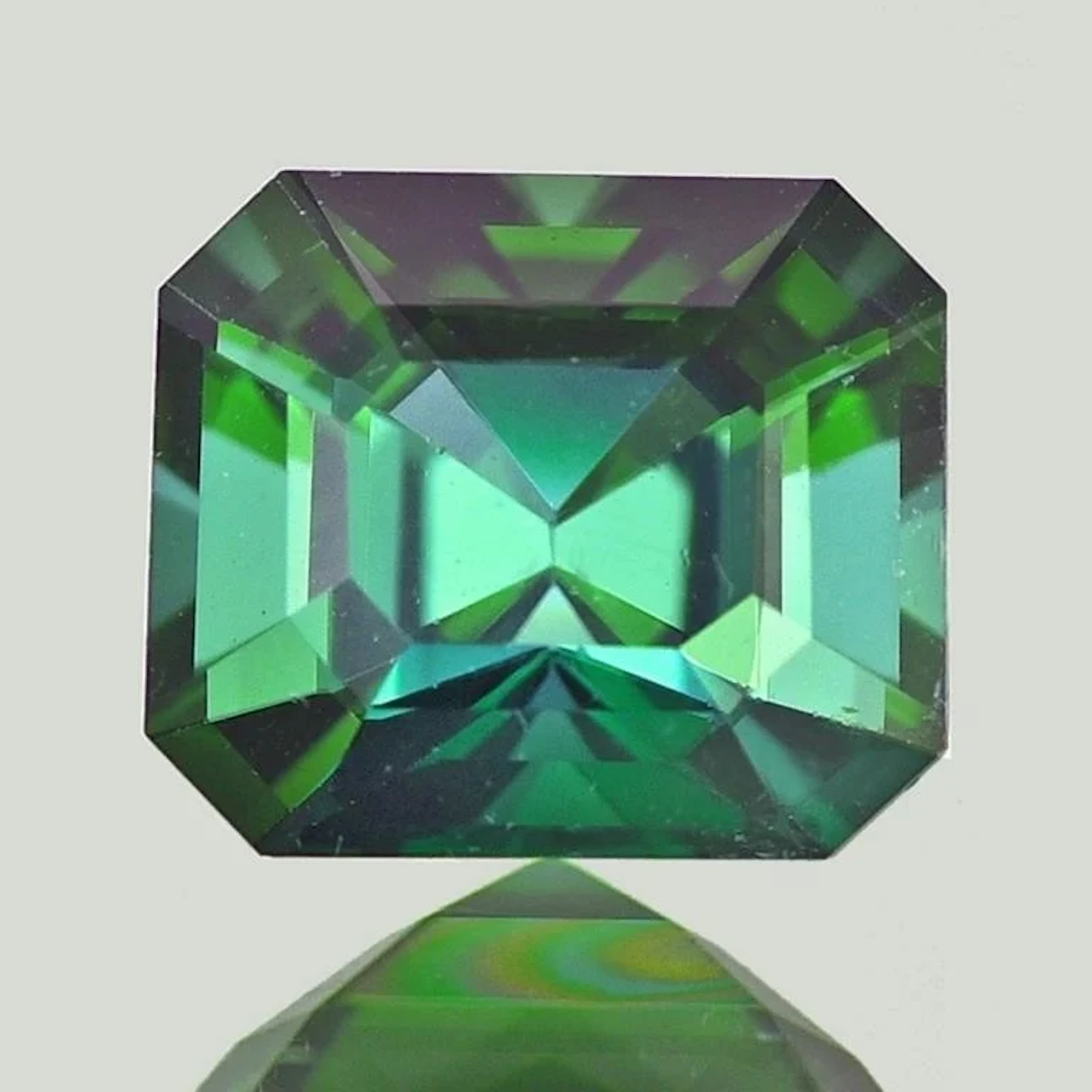 Natural Untreated Green/Blue Tourmaline { Flawless