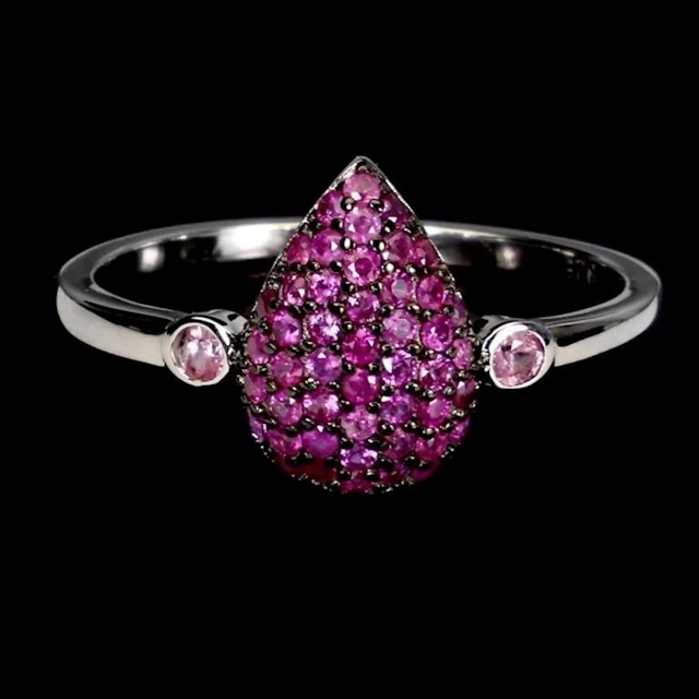 Natural Burma Ruby Ring