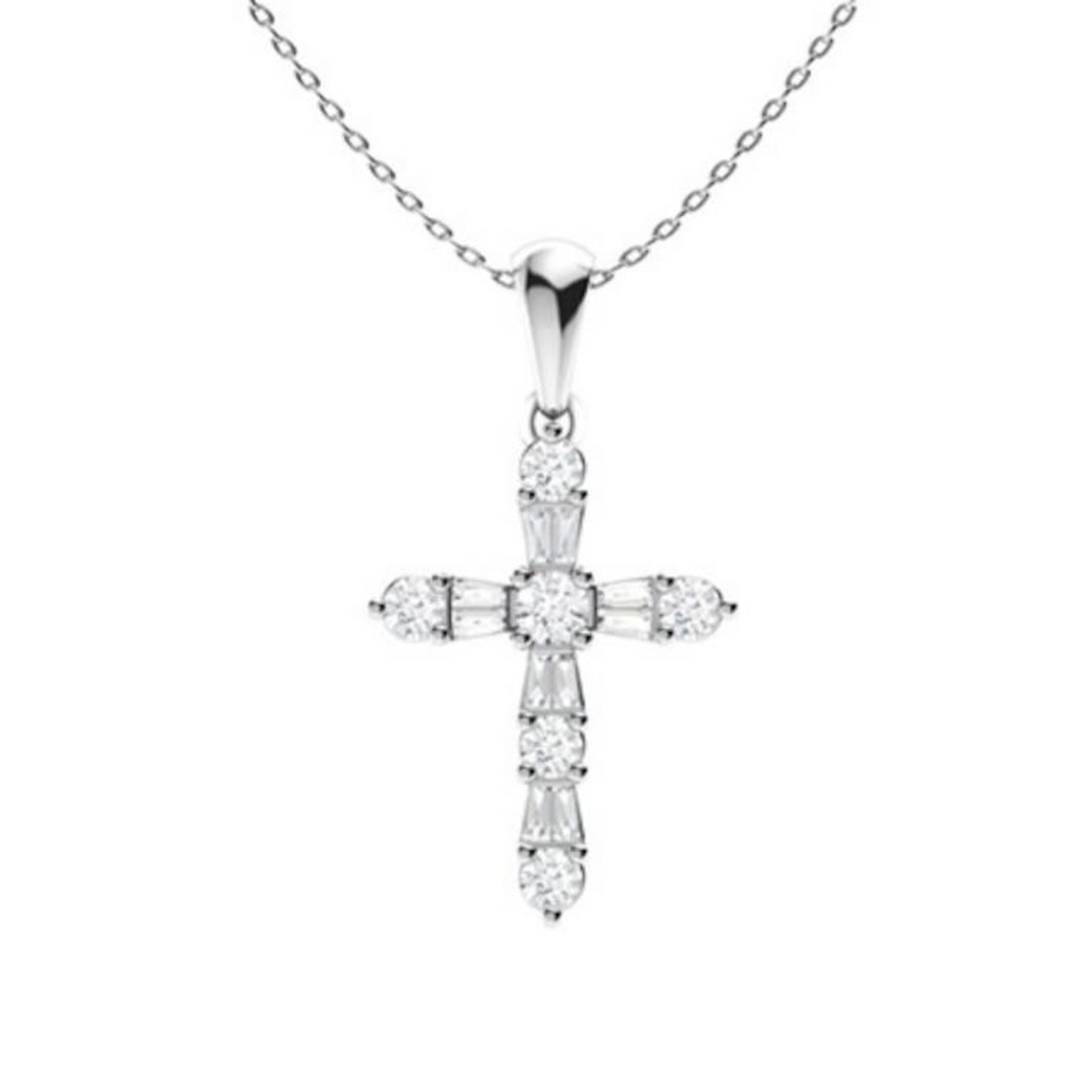 Gold & White Diamonds 3.12 Cts Necklace - E/VVS